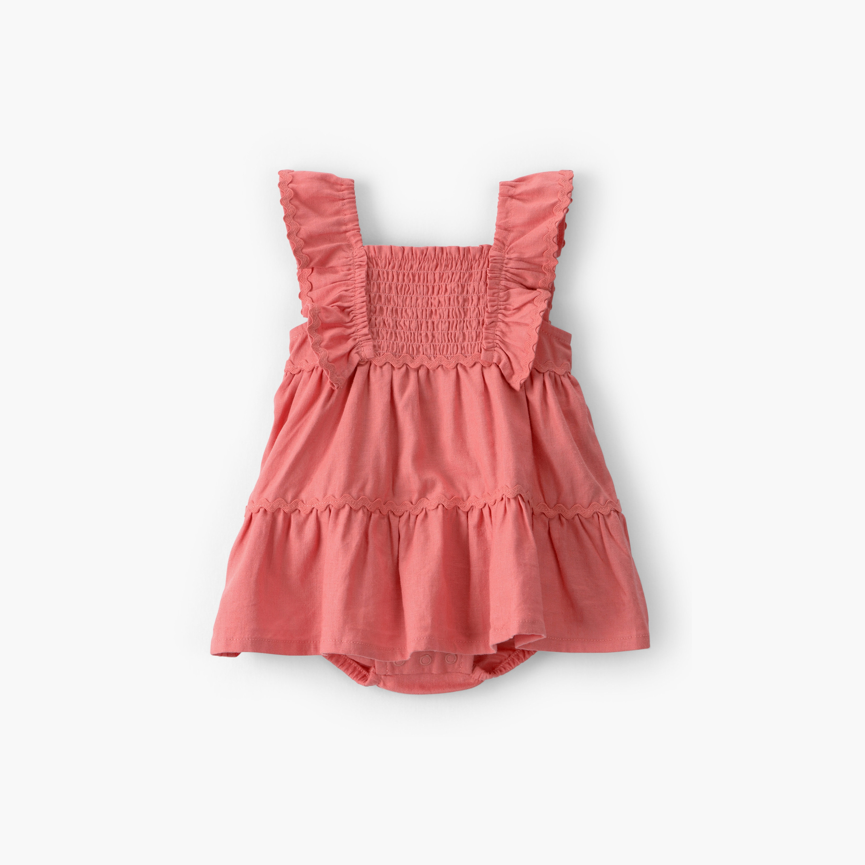فستان مكشكش بدون أكمام من كارترز-baby-girls-clothing-dressesandjumpsuits-image-1