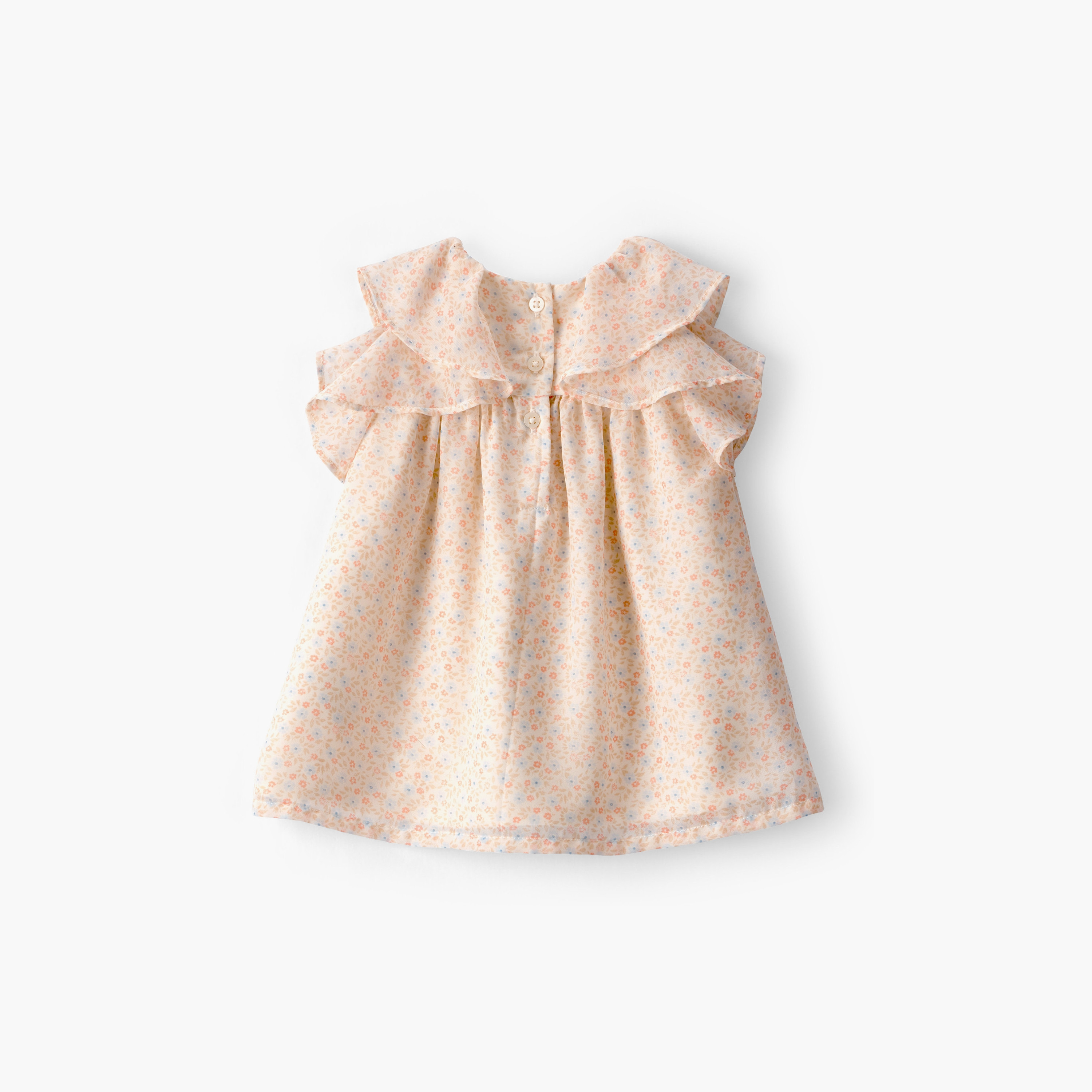 فستان زهور انسيابي مع سروال تحتي (بلومرز) من كارترز-baby-girls-clothing-dressesandjumpsuits-image-2