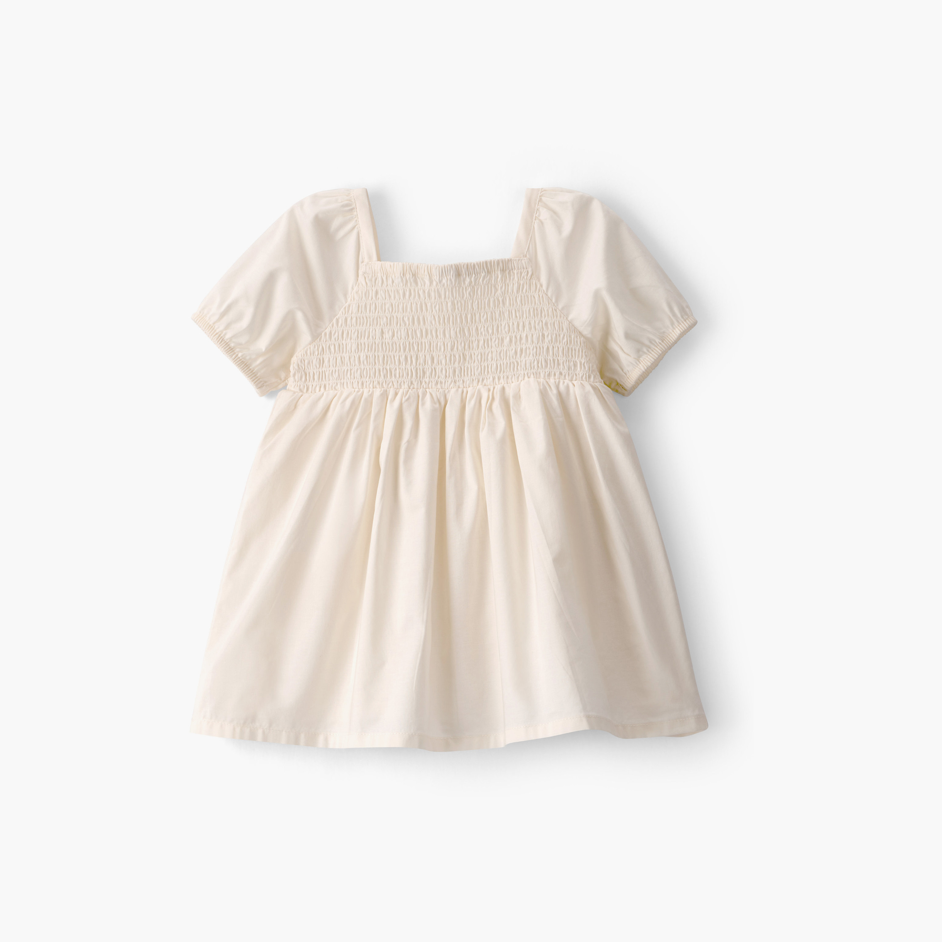 فستان زهور بأكمام منفوخة مع سروال تحتي (بلومرز) من كارترز-baby-girls-clothing-dressesandjumpsuits-image-2