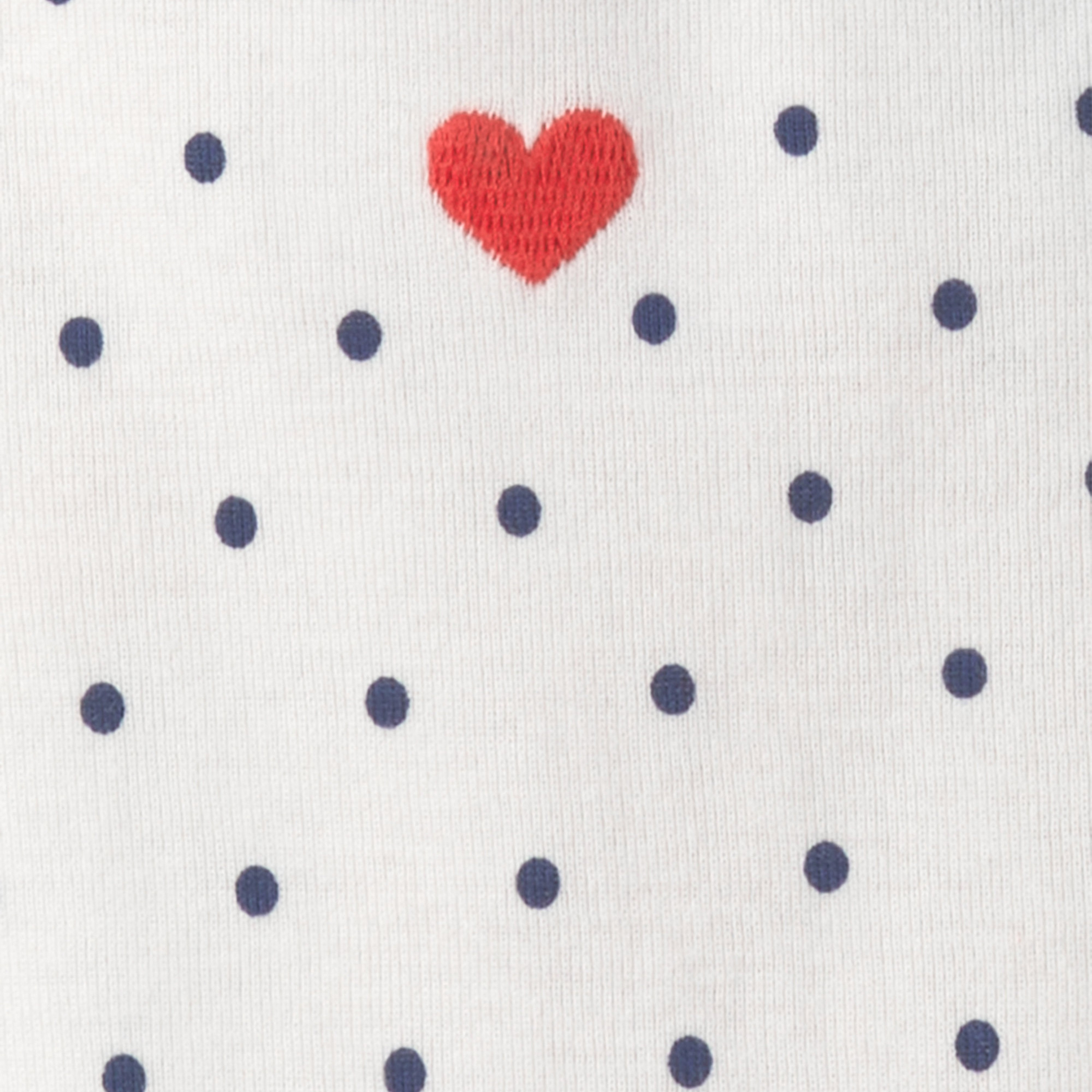 Carter's 5-Piece Dots Printed Bodysuit Set-baby-girls-clothing-bodysuits-image-2