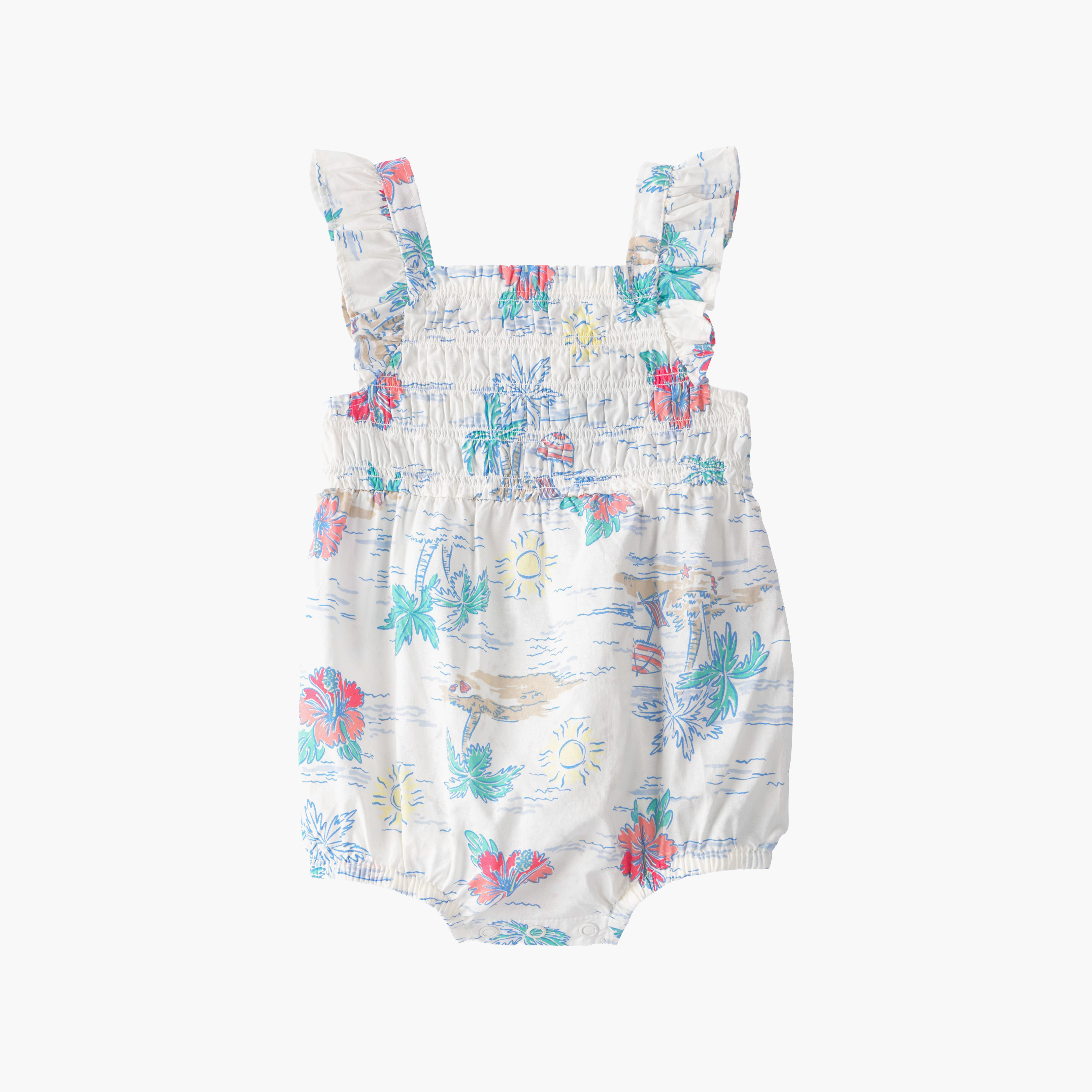 رومبير مطبوع بدون أكمام من كارترز-baby-girls-clothing-rompers-image-1