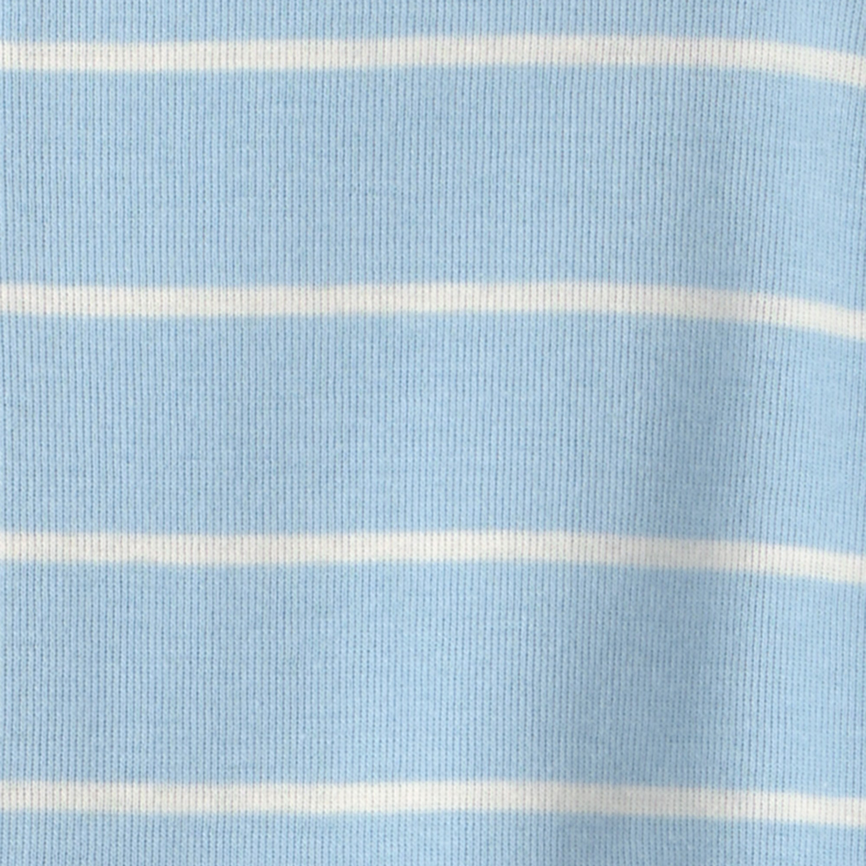 Carter's Striped Long Sleeves Zipper Sleepsuit-baby-girls-clothing-nightwear-sleepsuits-image-3