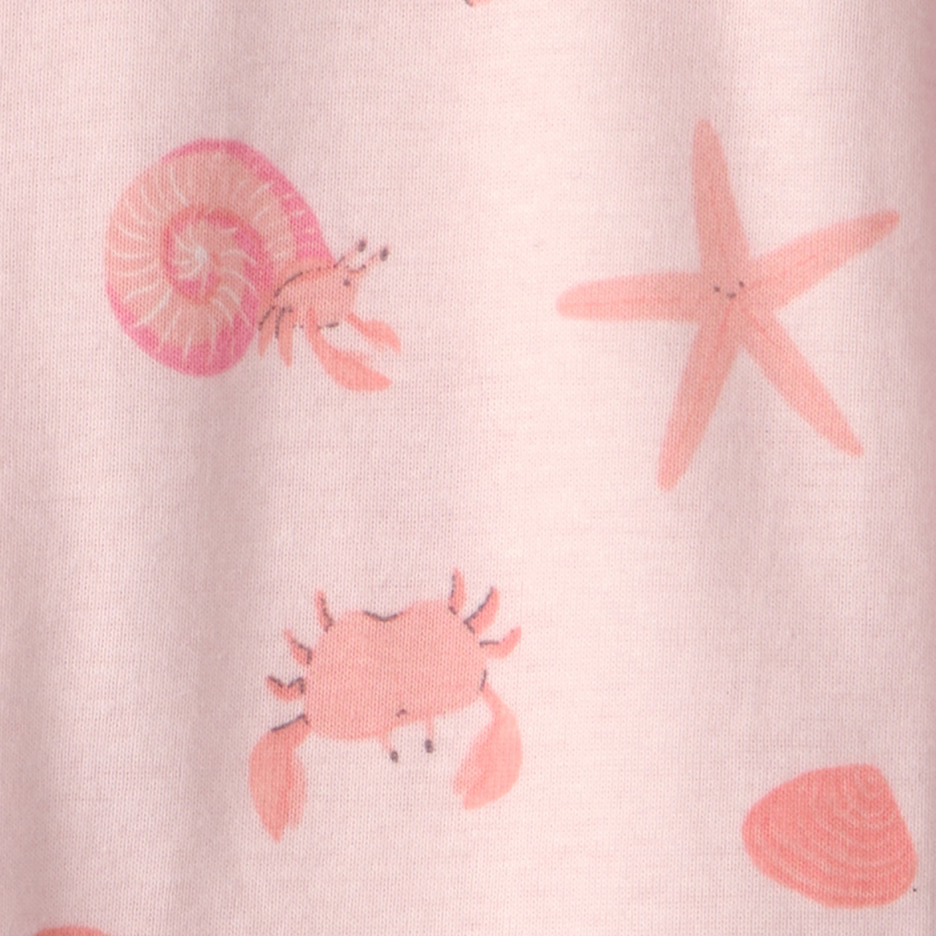 سالوبيت نوم (أوفرول) مطبوع بأكمام طويلة وسحاب من كارترز-baby-girls-clothing-nightwear-sleepsuits-image-2