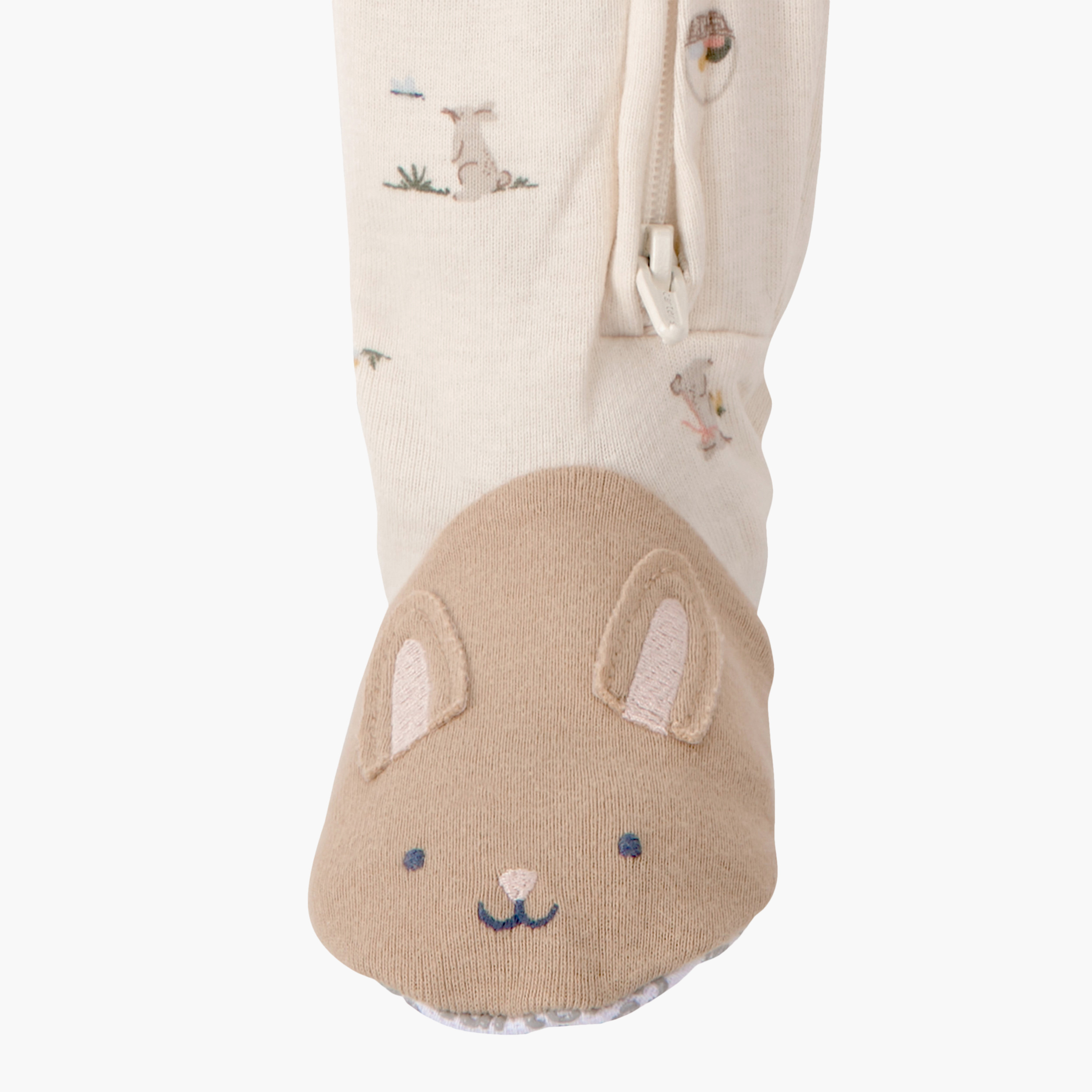 Carter's Easter Bunny 2-Way Zipped Sleepsuit-baby-boys-clothing-nightwear-sleepsuits-image-3