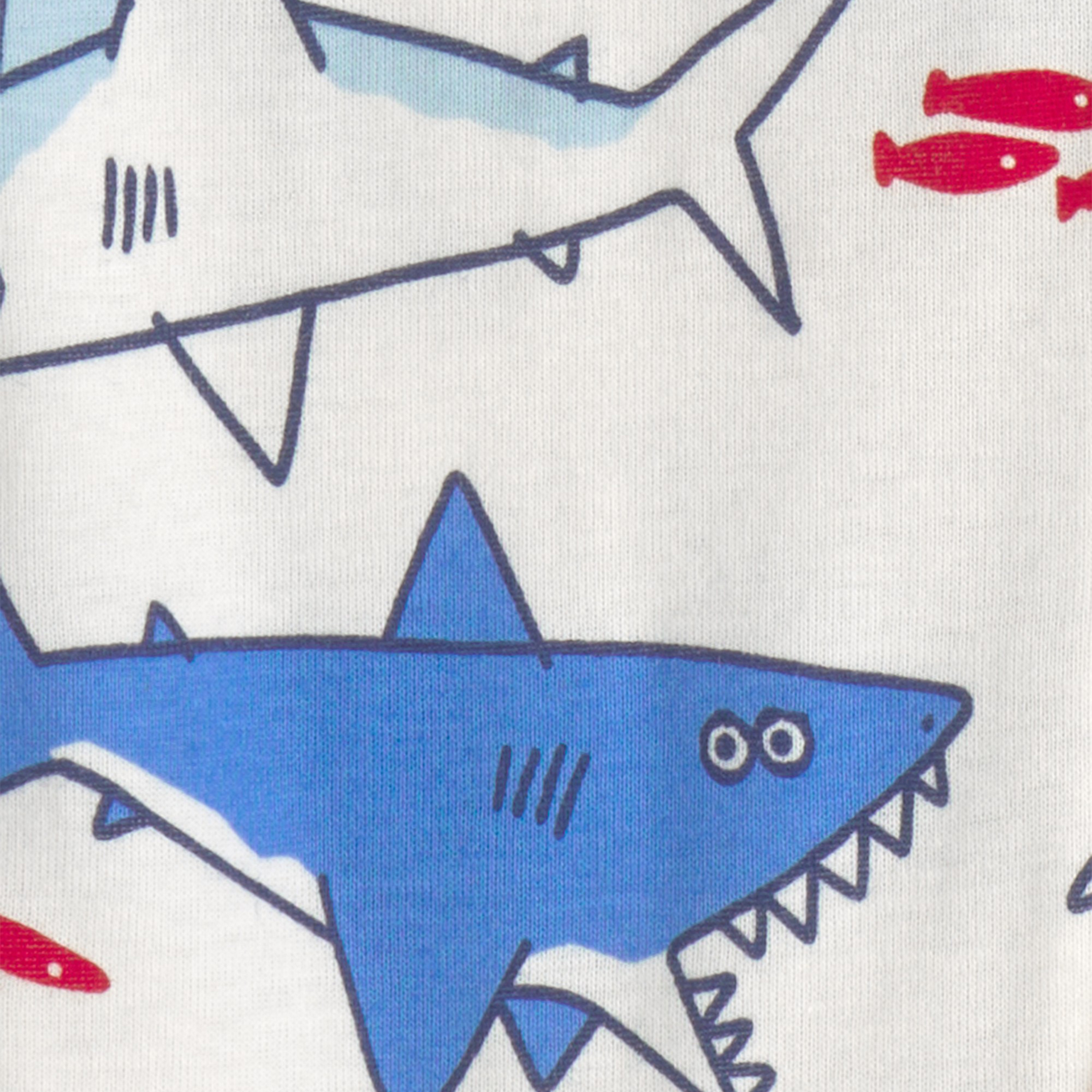Carter's Printed Long Sleeves Zipper Sleepsuit-baby-boys-clothing-nightwear-sleepsuits-image-2