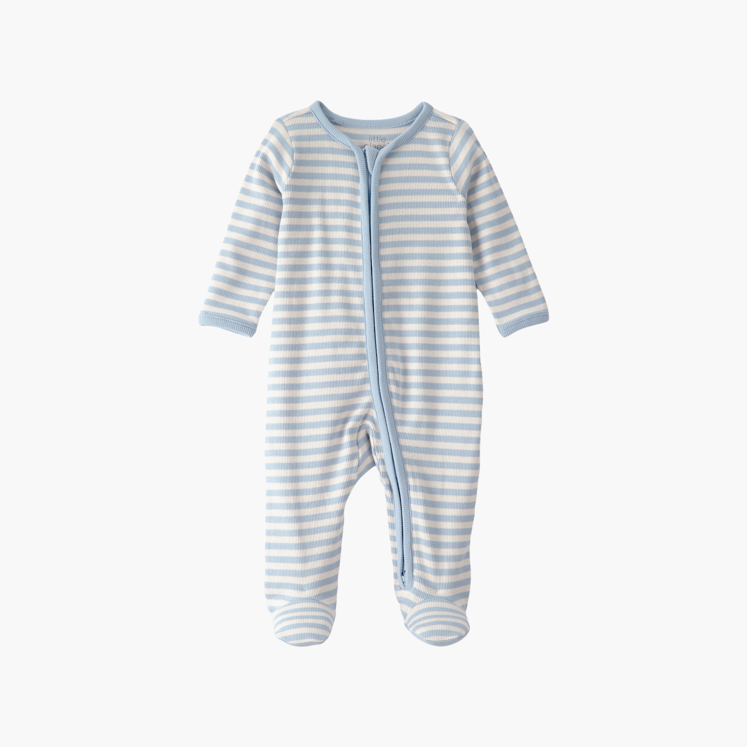 Little Planet Long Sleeves Striped Sleepsuits-baby-boys-clothing-nightwear-sleepsuits-image-1