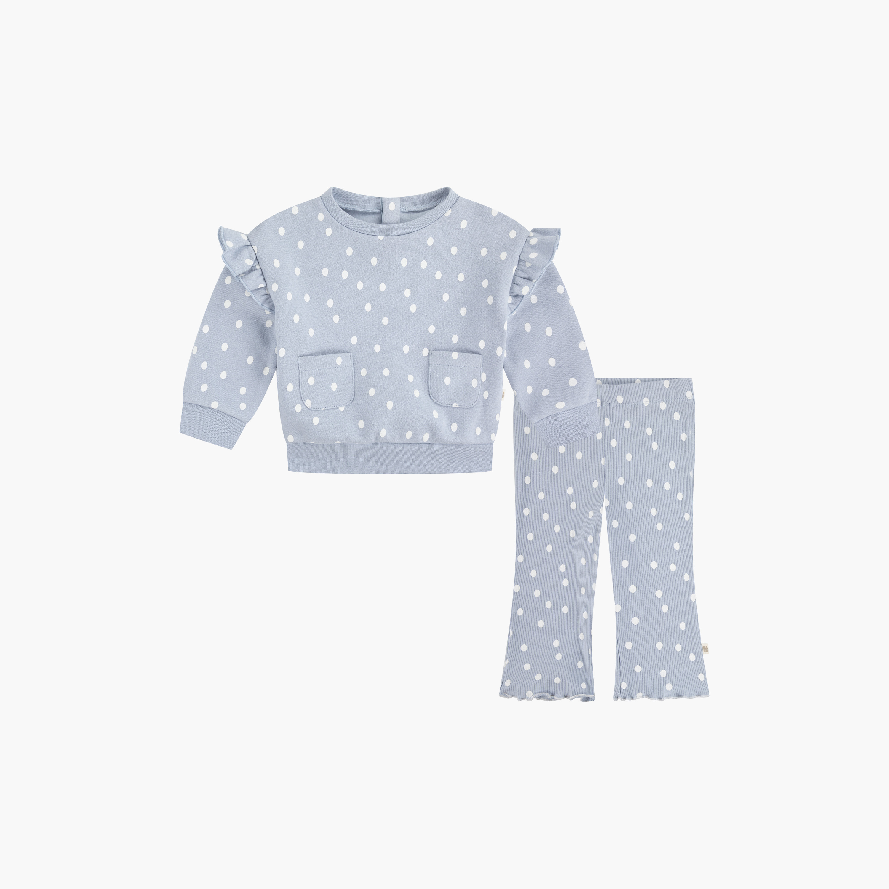 Huggies Printed Short Sleeves Top with Pants-baby-girls-clothing-setsandcoords-image-1