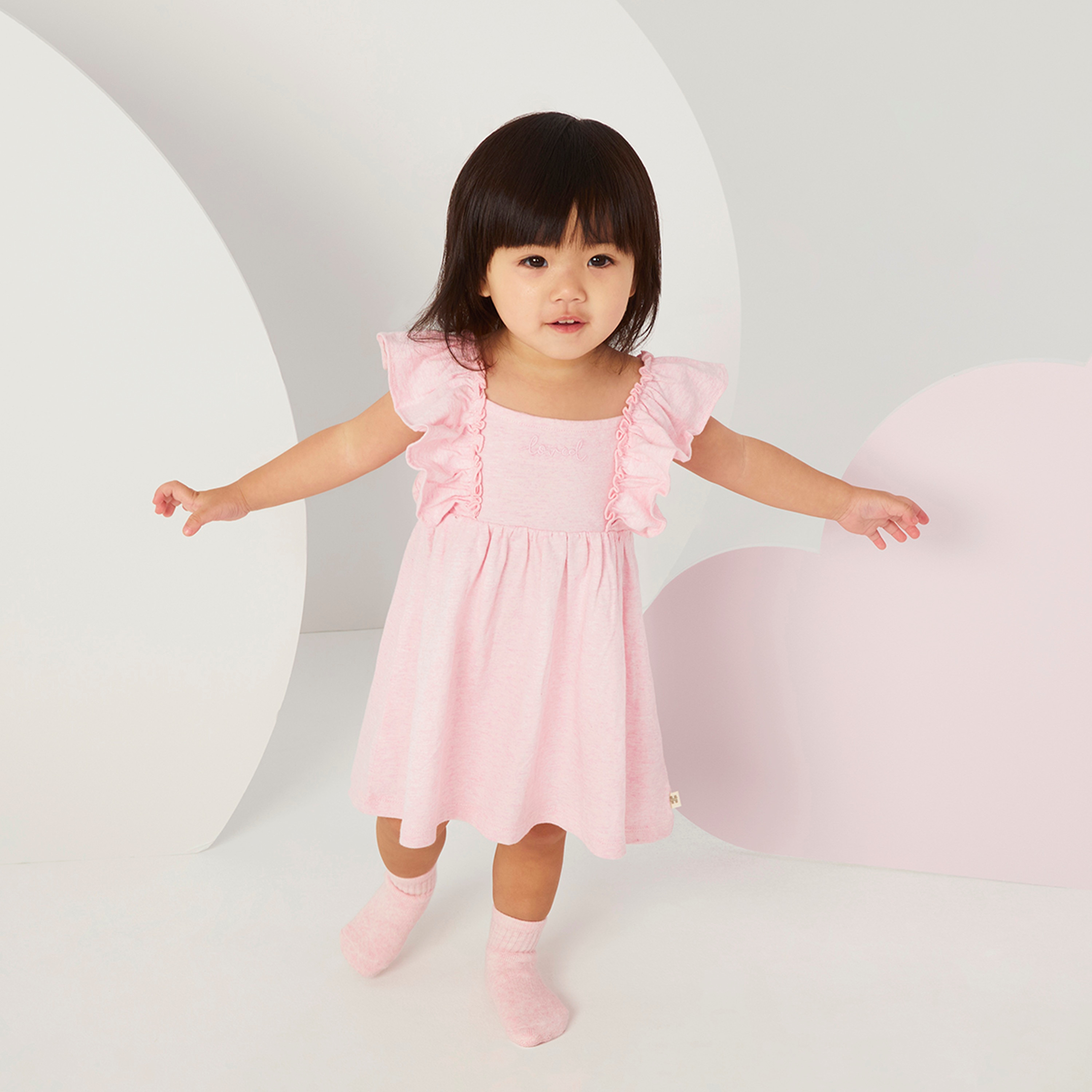 فستان سادة بلا أكمام مع بنطال بلومر من هاجيز-baby-girls-clothing-dressesandjumpsuits-image-6