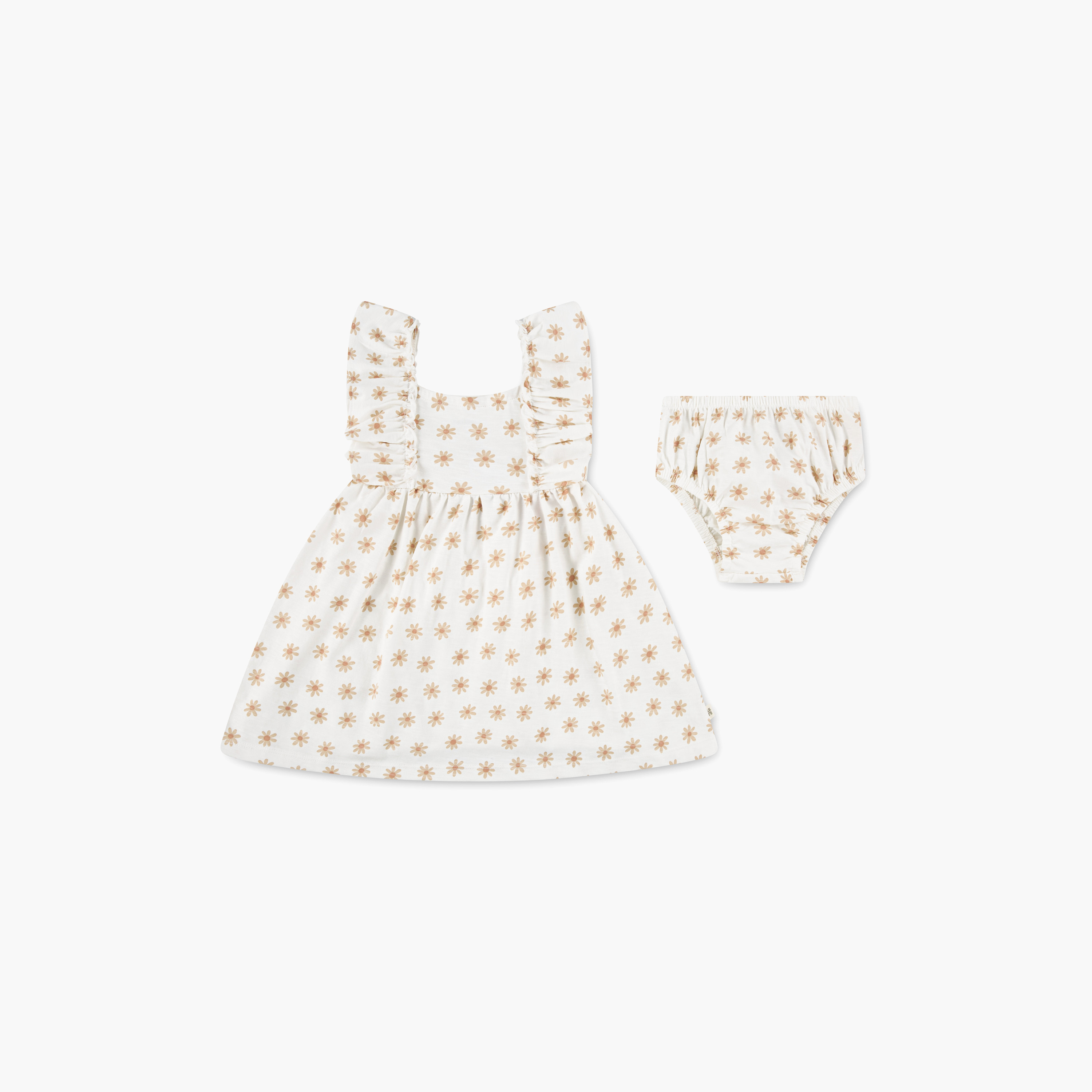 Huggies Floral Printed Sleeveless Dress with Bloomer-baby-girls-clothing-dressesandjumpsuits-image-1