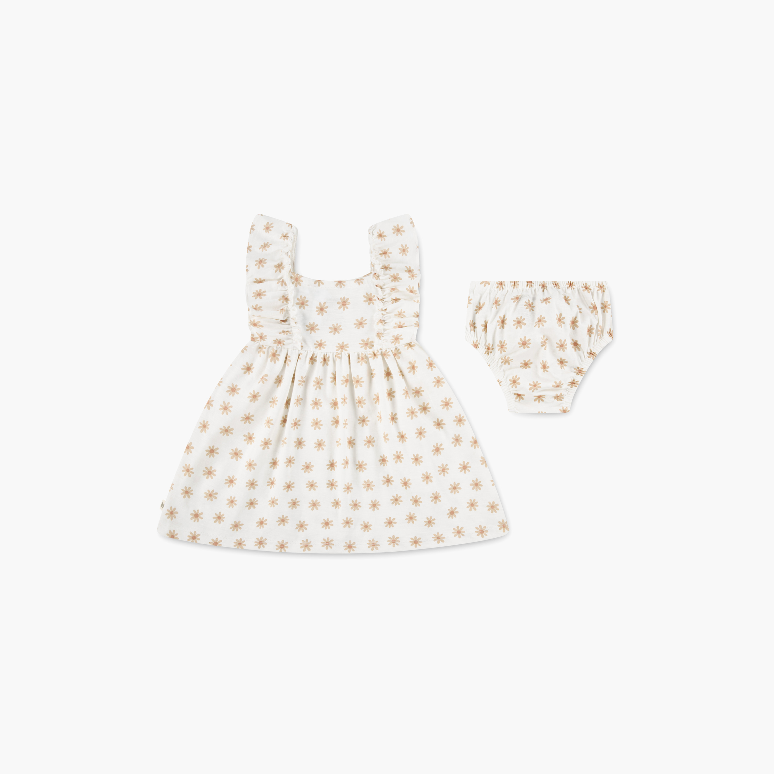 Huggies Floral Printed Sleeveless Dress with Bloomer-baby-girls-clothing-dressesandjumpsuits-image-2