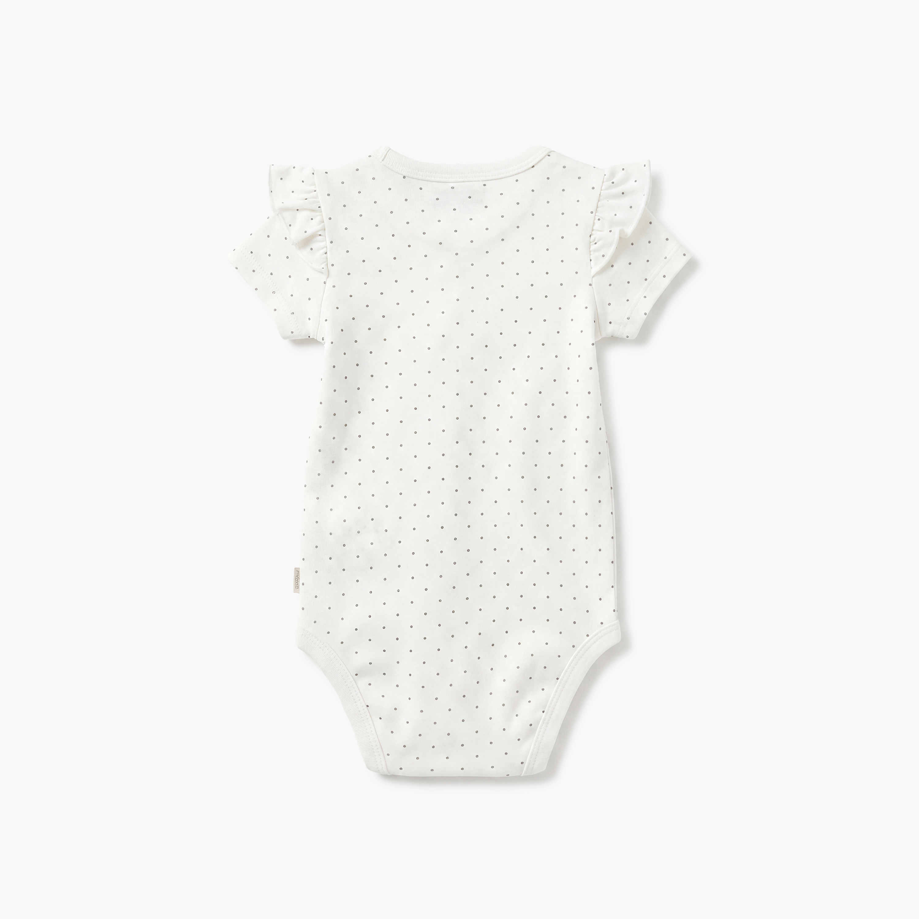 Huggies 2-Piece Short Sleeves Embroidered Bodysuits with Headband-baby-girls-clothing-bodysuits-image-6