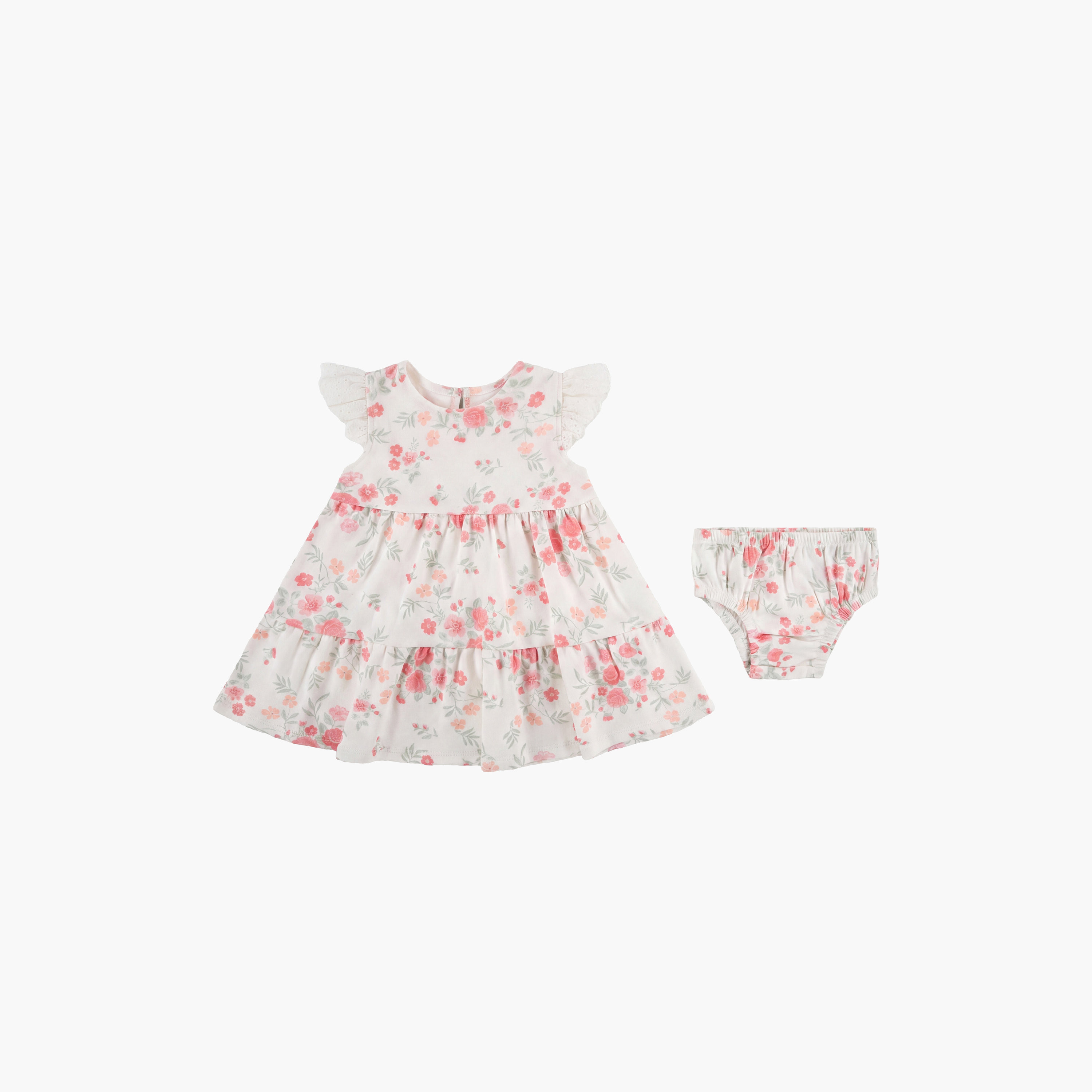 Huggies Sleeveless Floral Dress & Cardigans with Bloomer-girls-clothing-dressesandjumpsuits-image-3