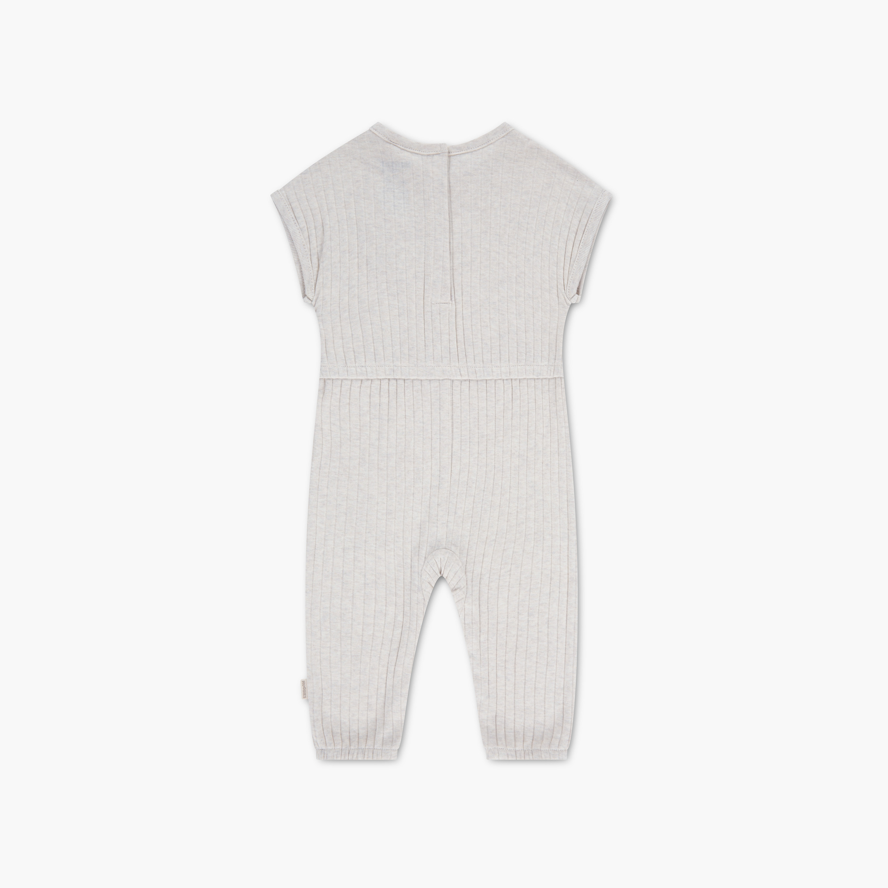 Huggies Short Sleeves Solid Embroidered Romper-girls-clothing-rompers-image-2