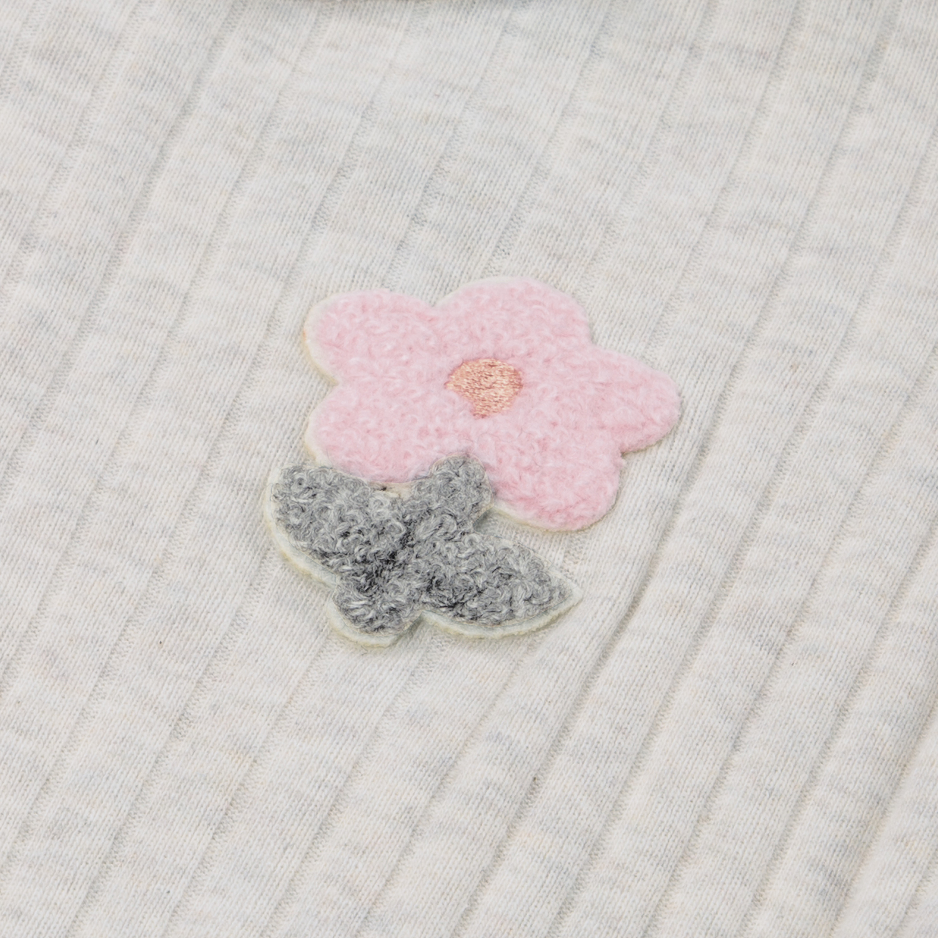 Huggies Short Sleeves Solid Embroidered Romper-girls-clothing-rompers-image-4