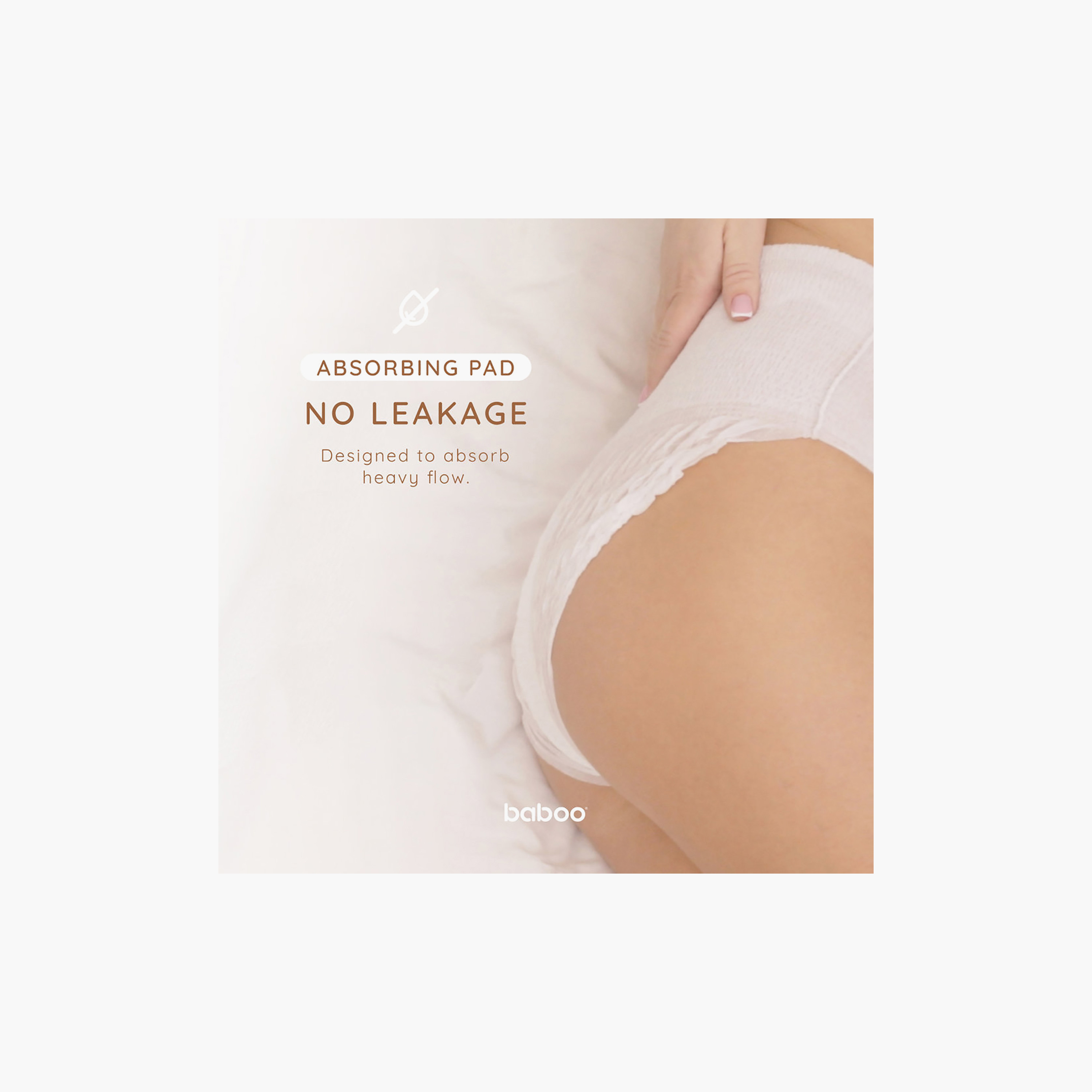 5 قطع من فوط ماصة للاستخدام مرة واحدة لما بعد الولادة من بابو-women-clothing-maternity-lingerie-panties-image-2