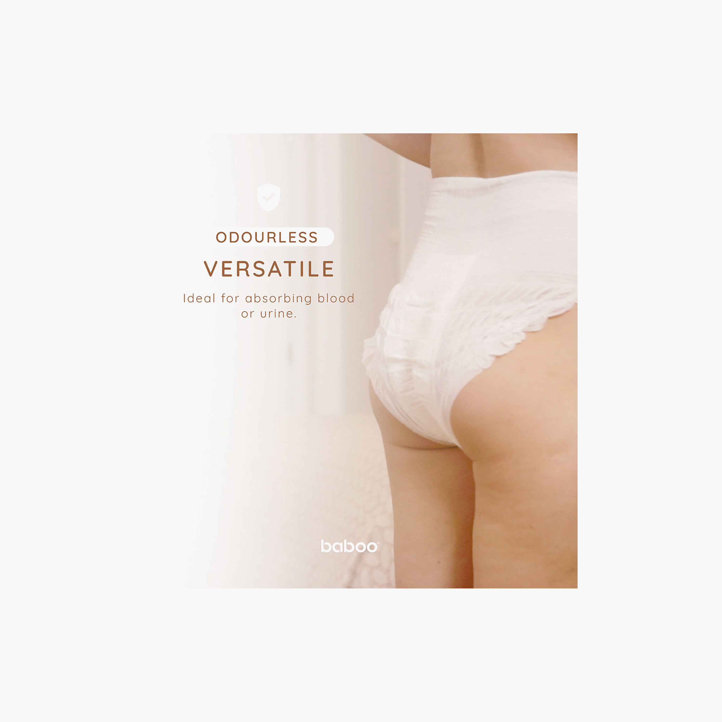 Baboo 5-Piece Disposable Postpartum Absorbant Pads-women-clothing-maternity-lingerie-panties-image-3