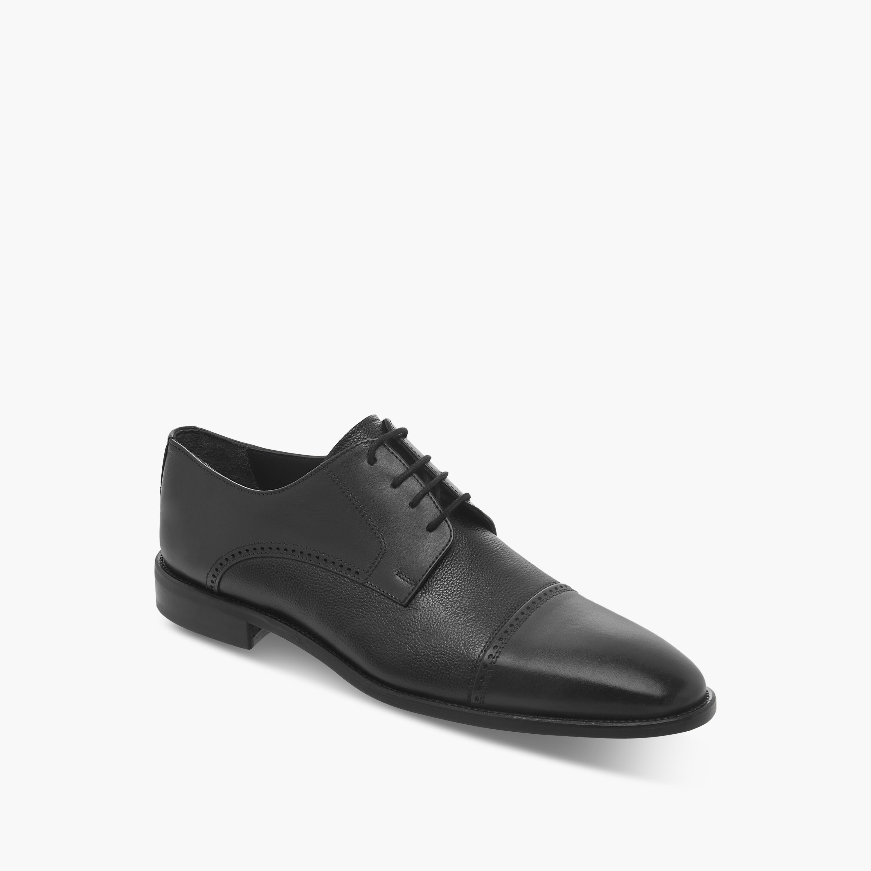 Duchini Men Genuine Leather Lace-Up Derby Shoes-men-shoes-formalshoes-image-2