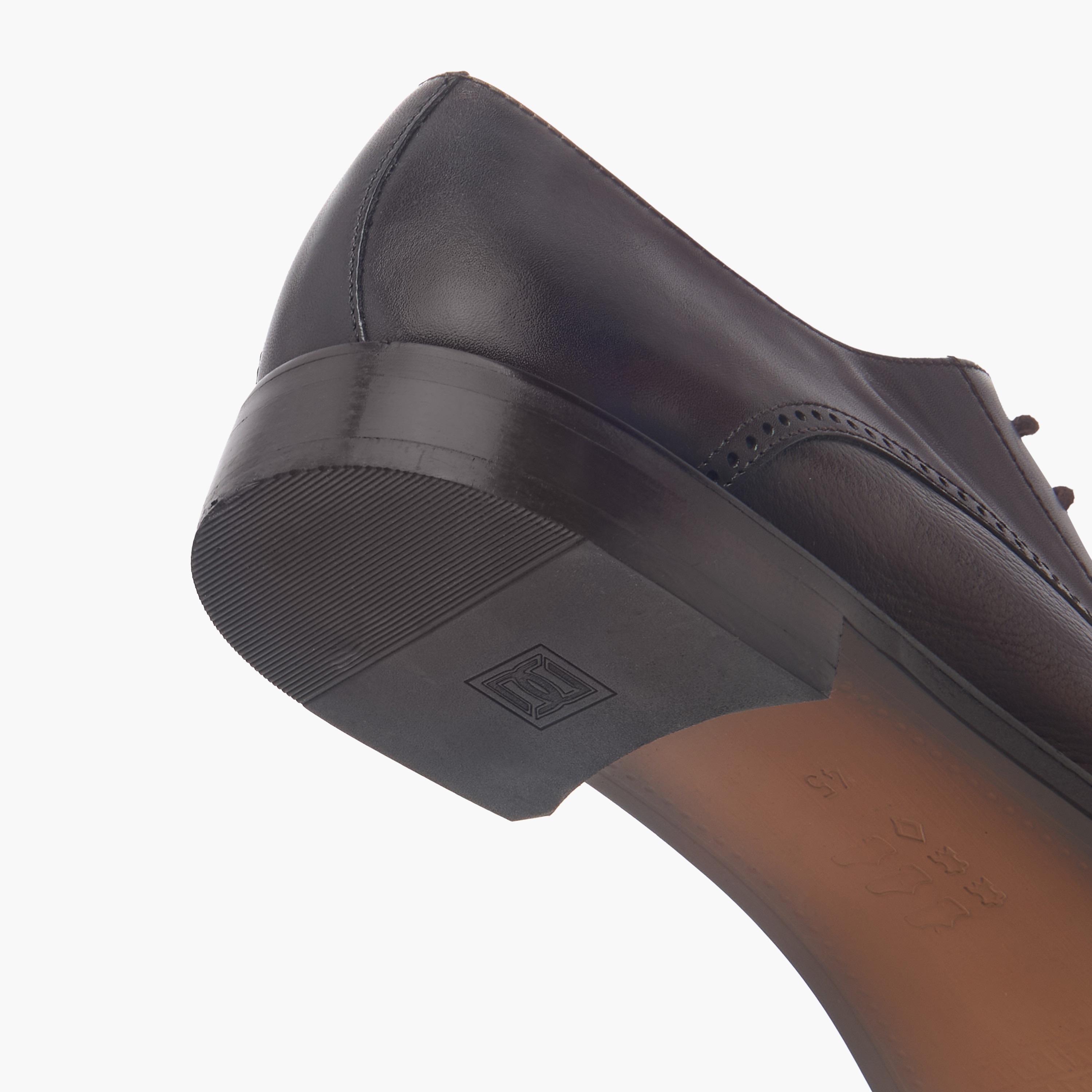 Duchini Men Genuine Leather Lace-Up Derby Shoes-men-shoes-formalshoes-image-5