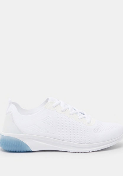 Dash Textured Lace-Up Running Shoes - FUSE