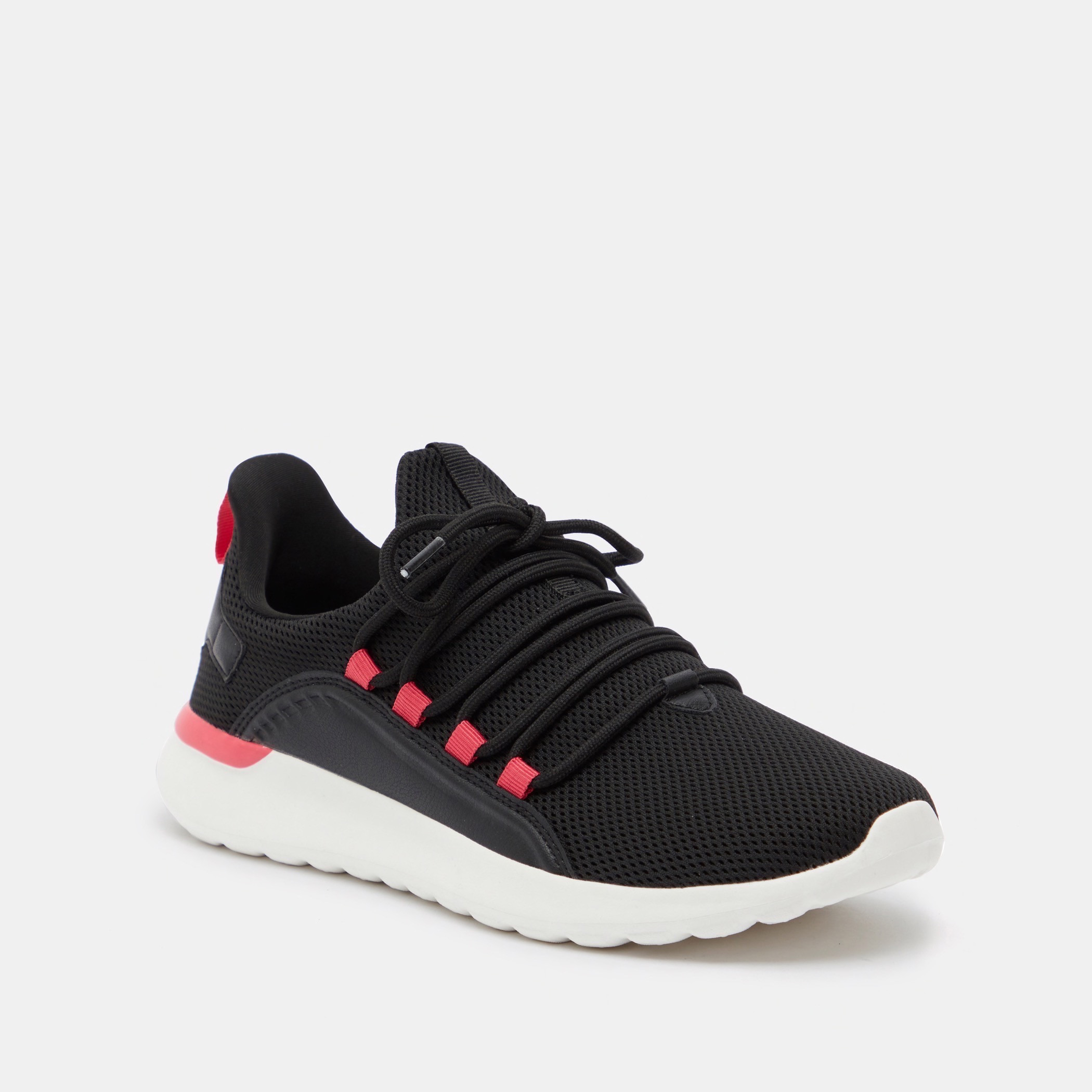 Dash Textured Lace-Up Running Shoes - FLEX2-sports-women-shoes-image-2