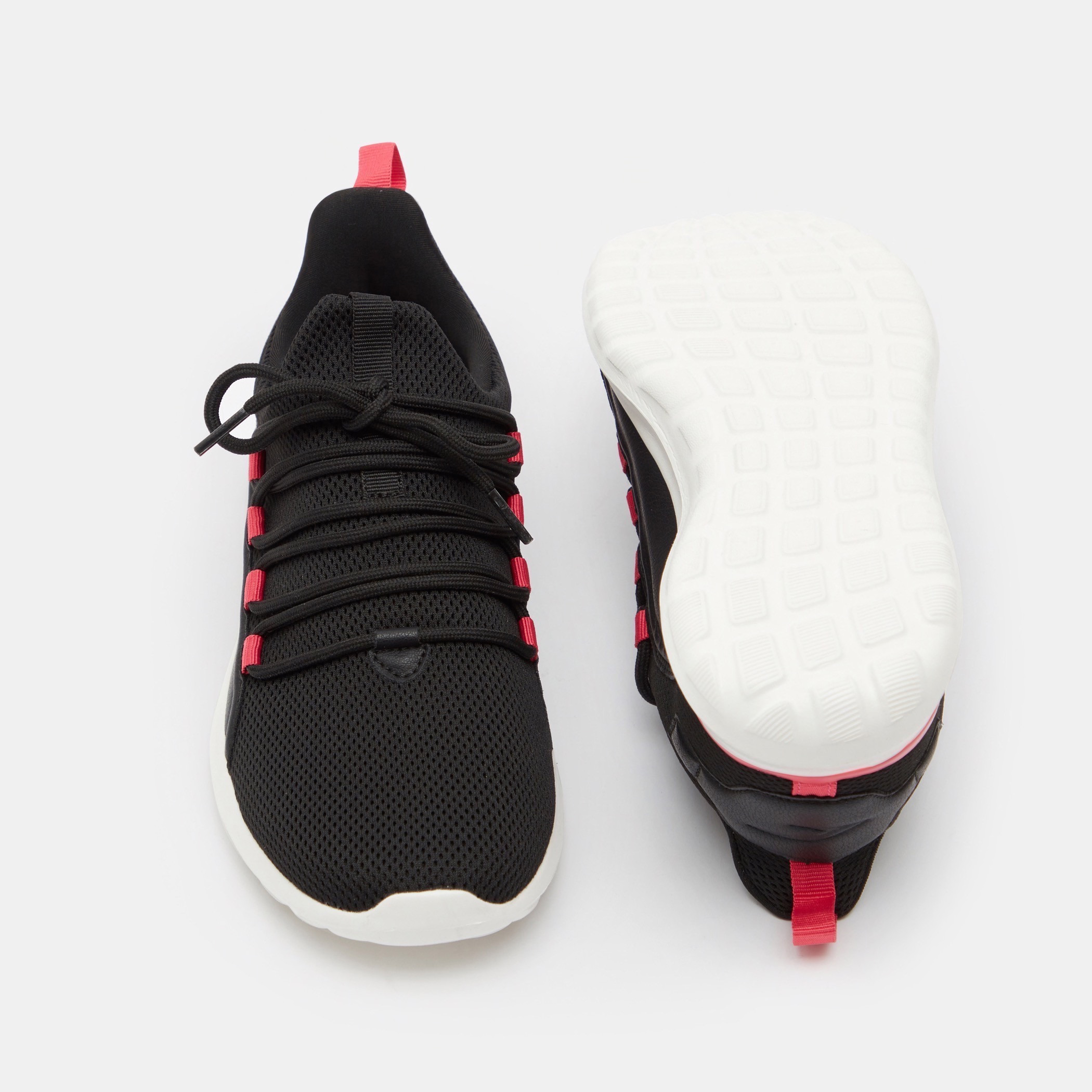 Dash Textured Lace-Up Running Shoes - FLEX2-sports-women-shoes-image-5