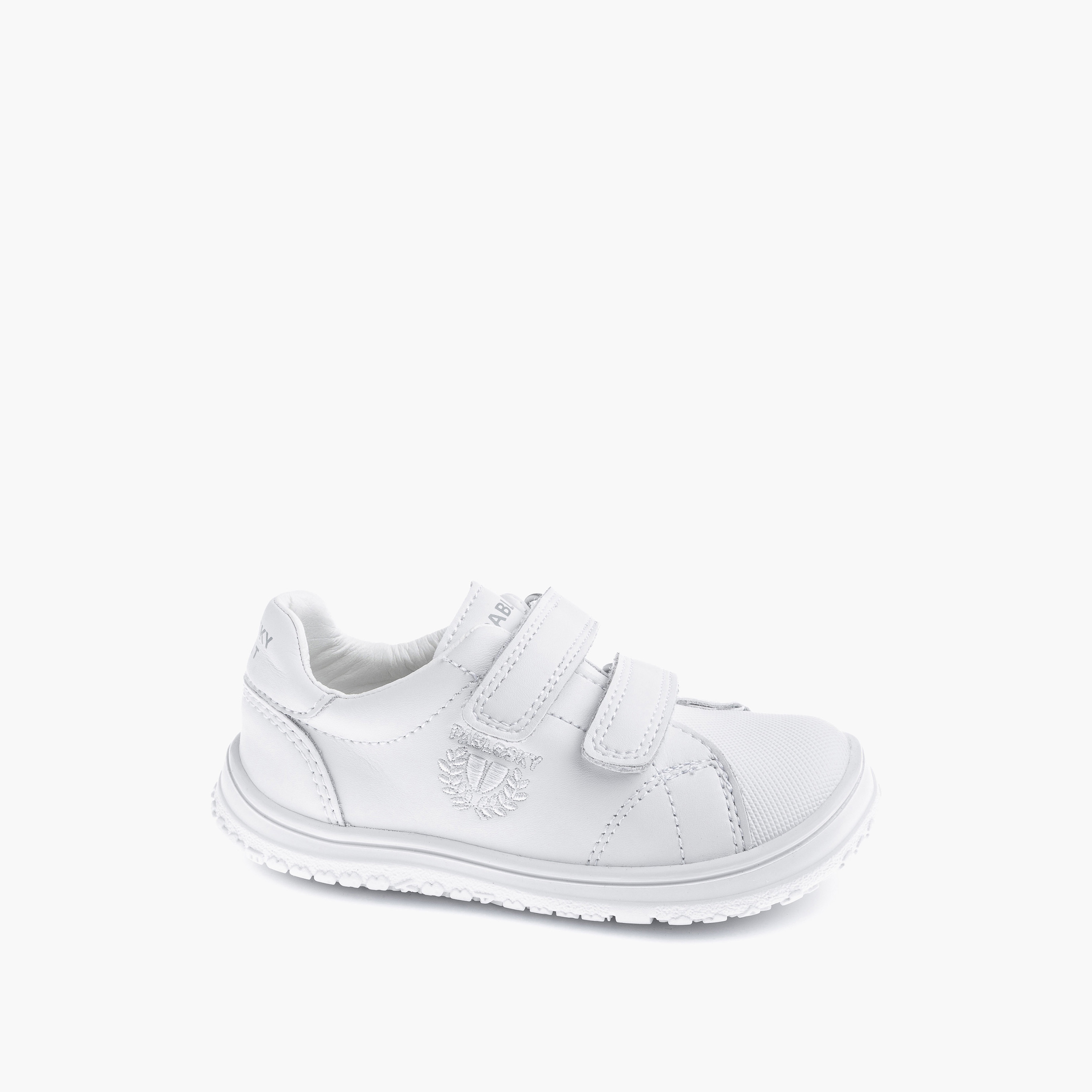 Pablosky Girls' Logo Print Sneakers with Hook and Loop Closure - 200000-baby-girls-shoes-closedshoes-image-1