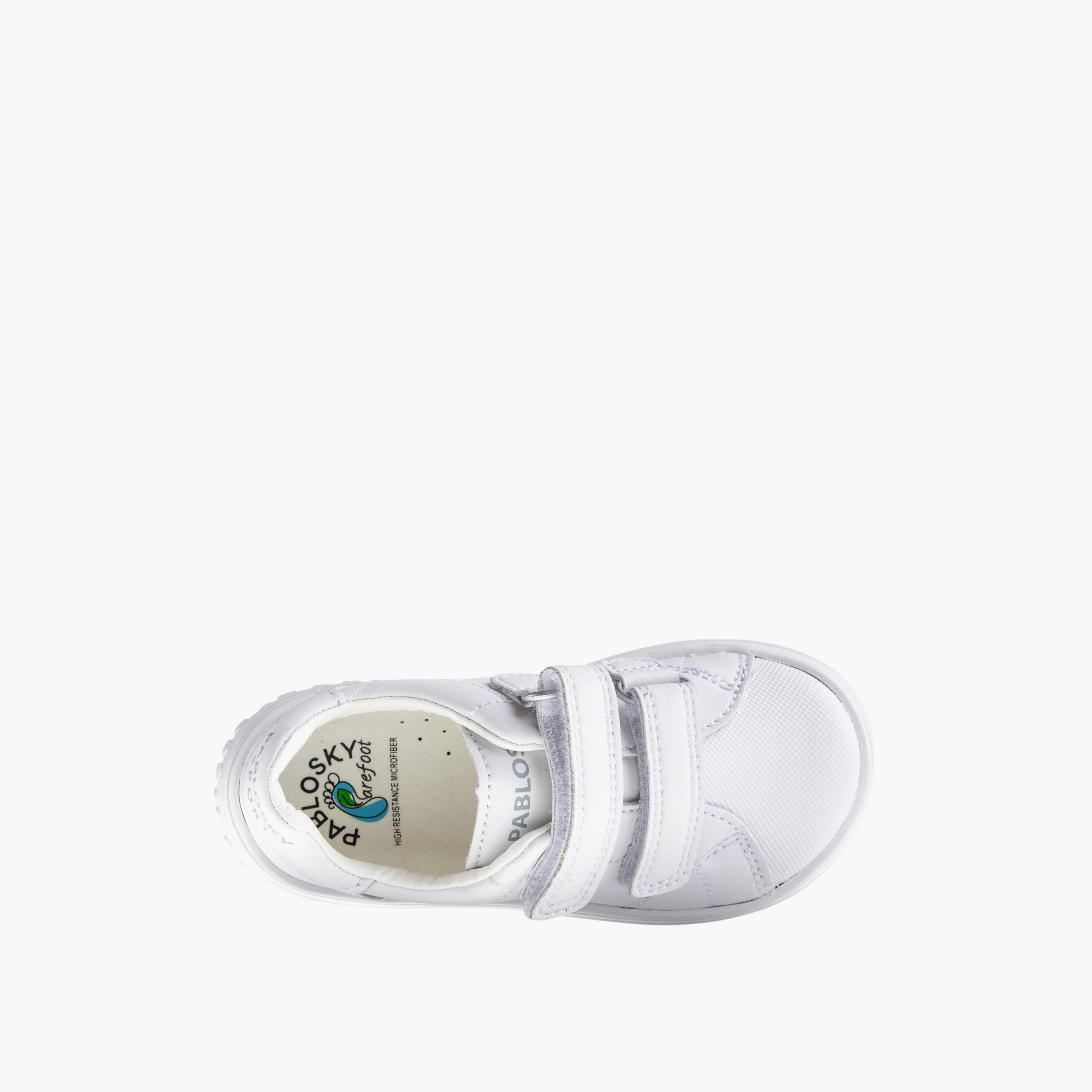 Pablosky Girls' Logo Print Sneakers with Hook and Loop Closure - 200000-baby-girls-shoes-closedshoes-image-5
