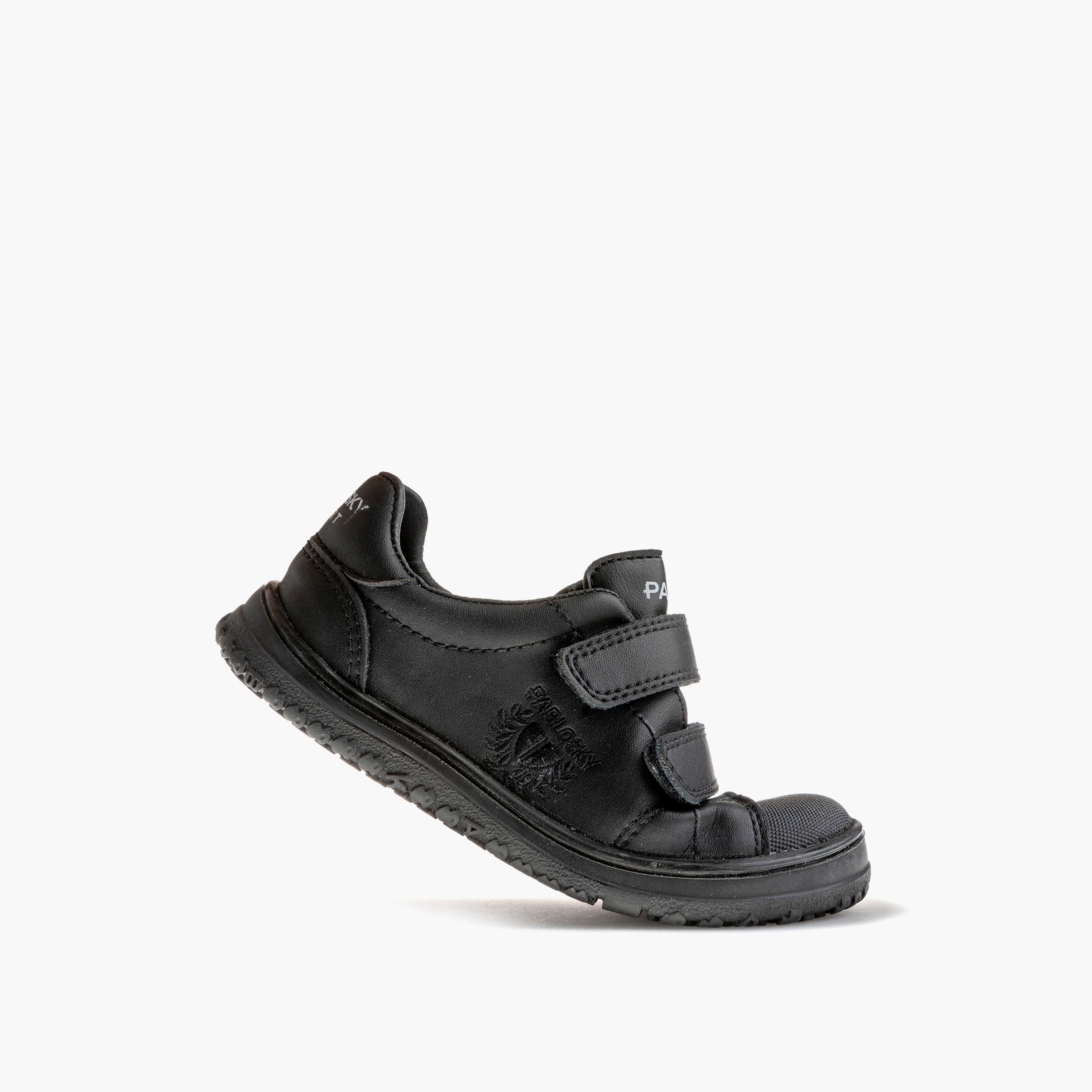 Pablosky Kids' Logo Print School Shoes with Hook and Loop Closure - 200010-J-girls-shoes-schoolshoes-image-5
