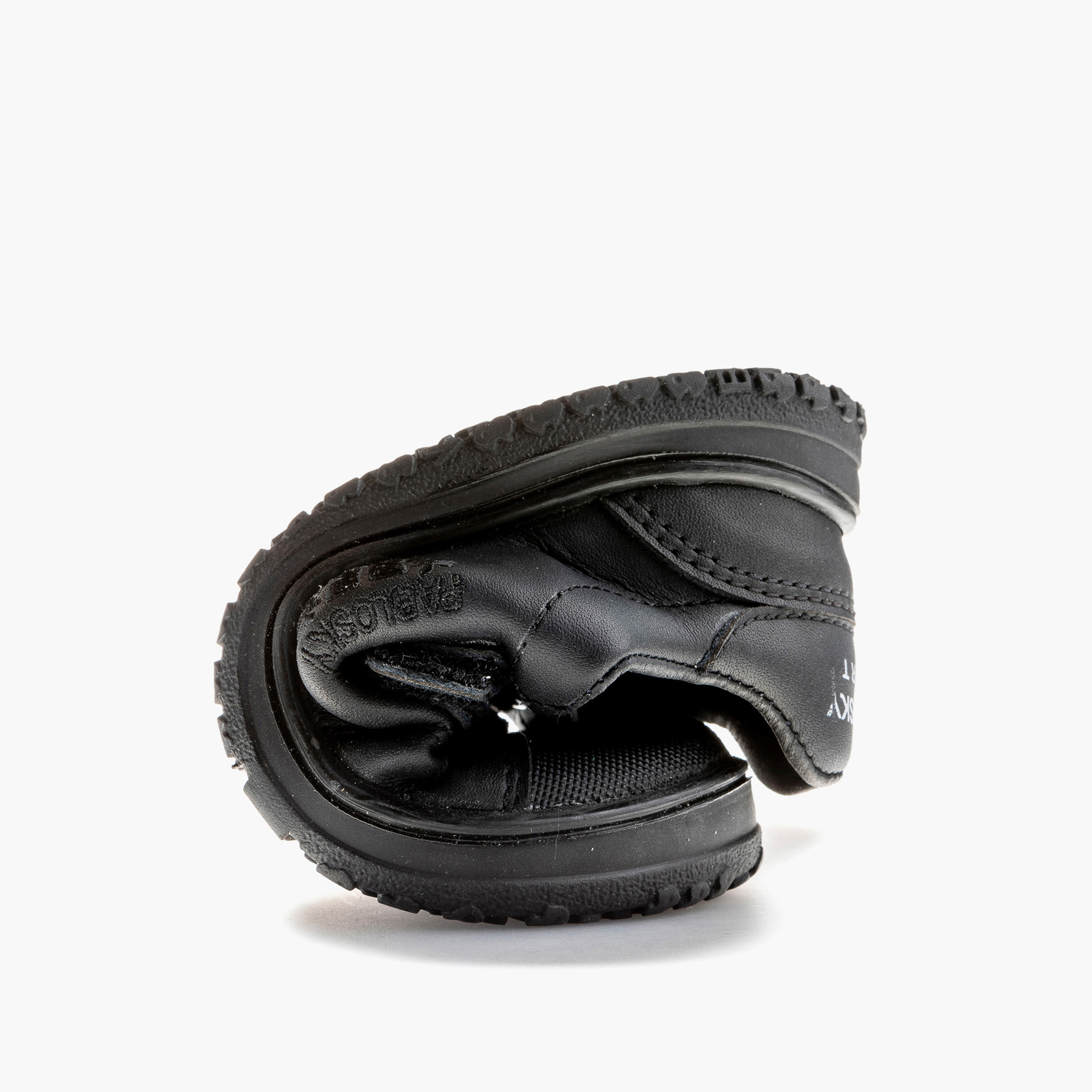 Pablosky Kids' Logo Print School Shoes with Hook and Loop Closure - 200010-J-girls-shoes-schoolshoes-image-6