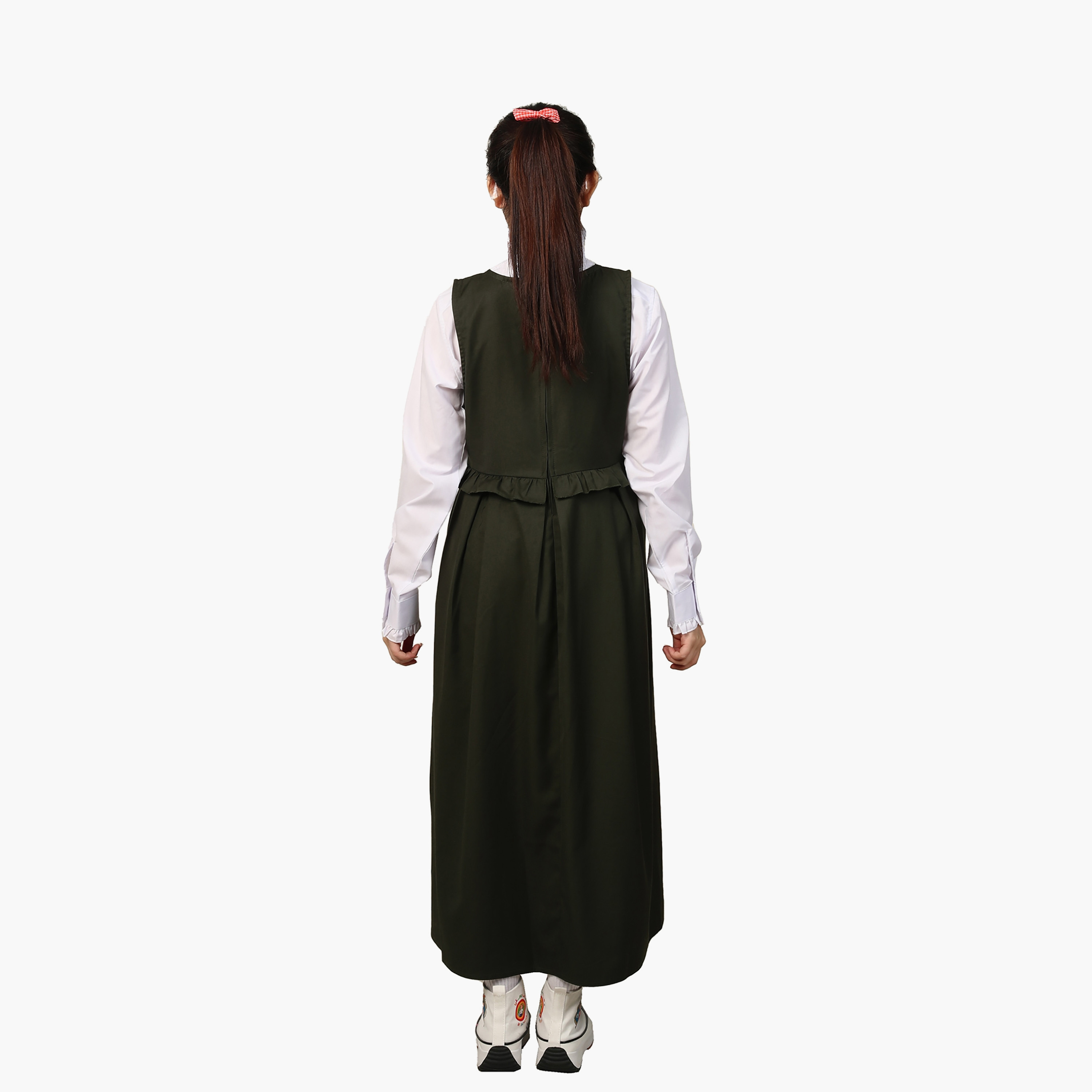 My School Medium School Sleeveless Uniform Dress-girls-clothing-schoolwear-dresses-image-3