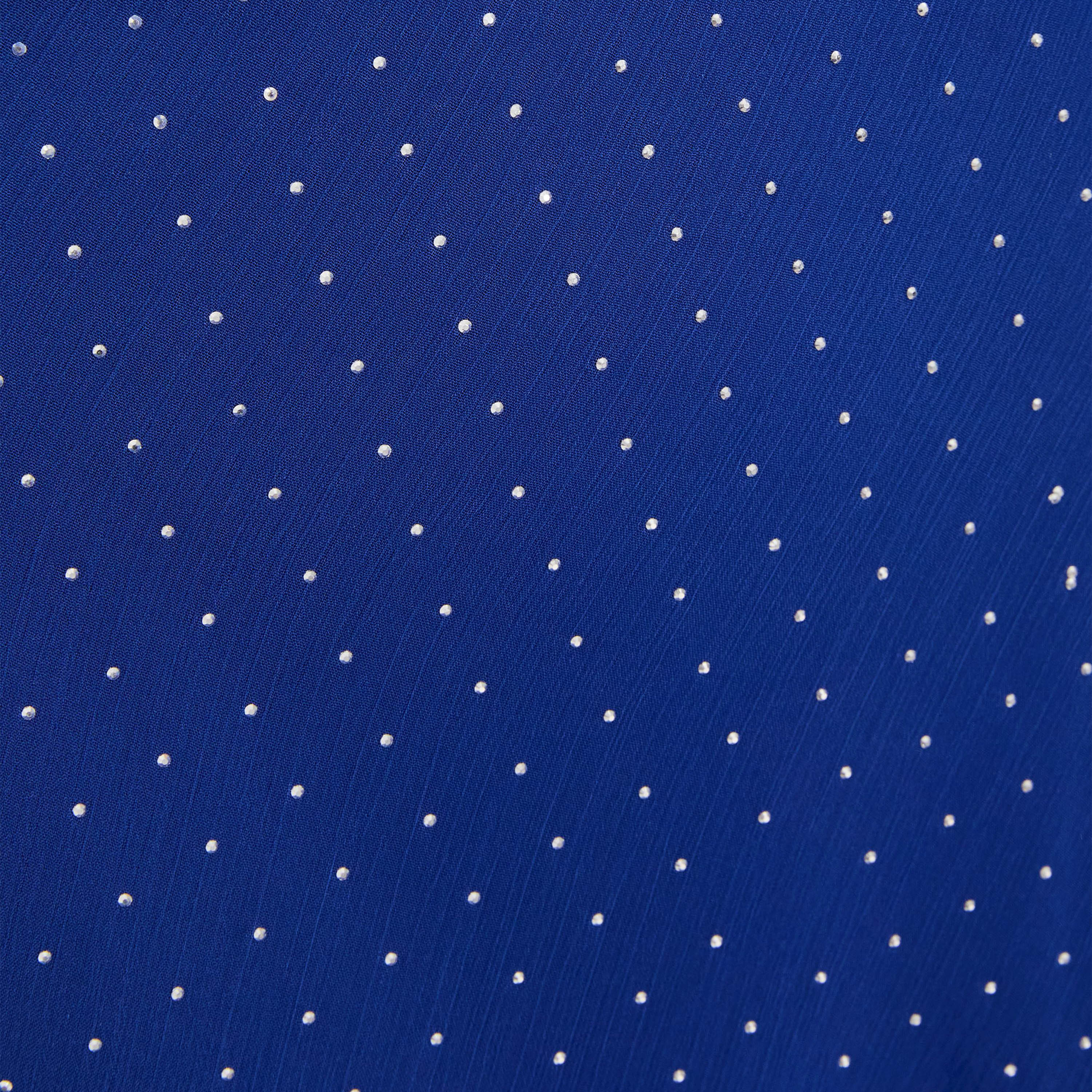 Quiz Navy Chiffon Diamante Cowl Midaxi Dress-women-clothing-dresses-image-4