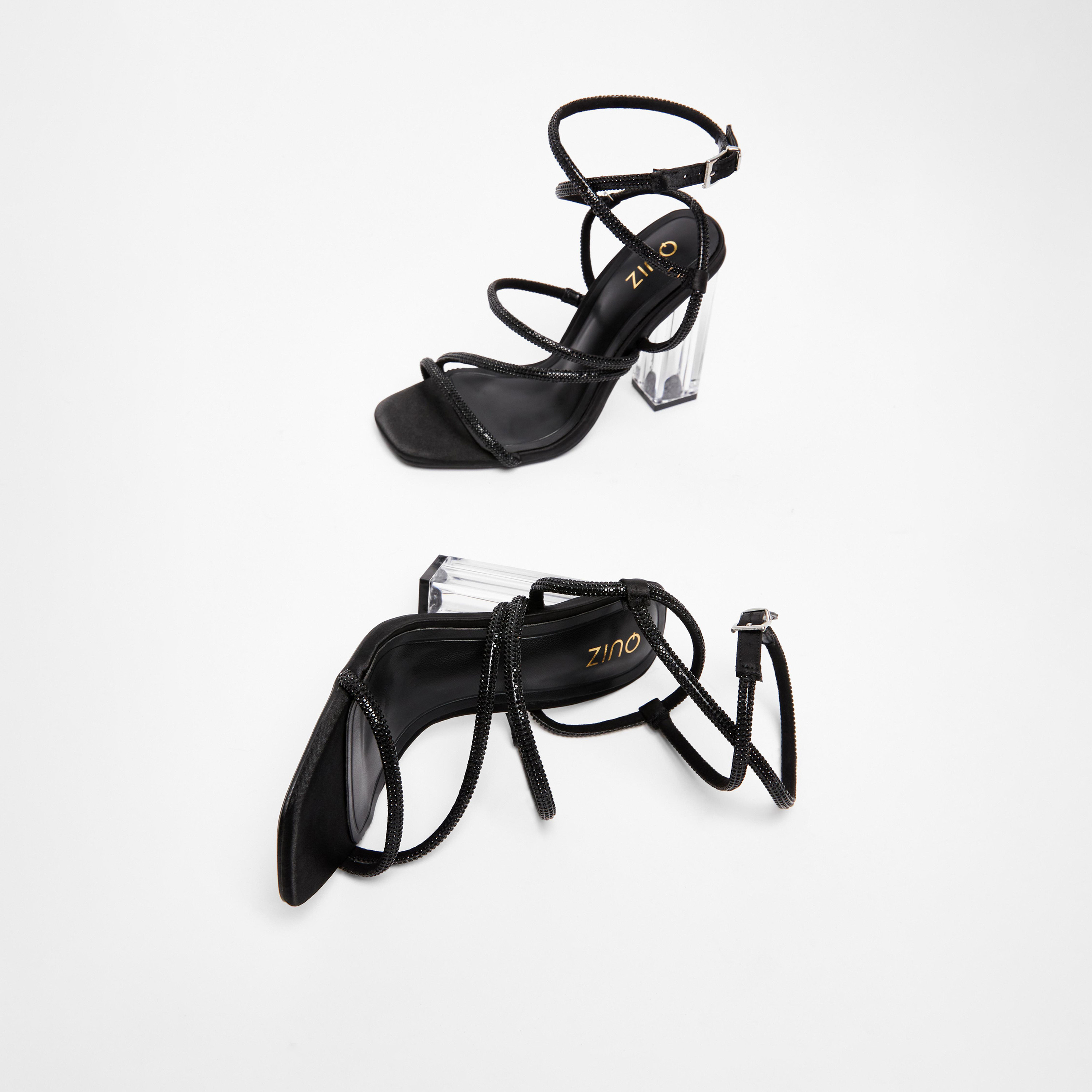 كويز- صندل نسائي حزام بإبزيم | 200797000-women-shoes-heels-image-2