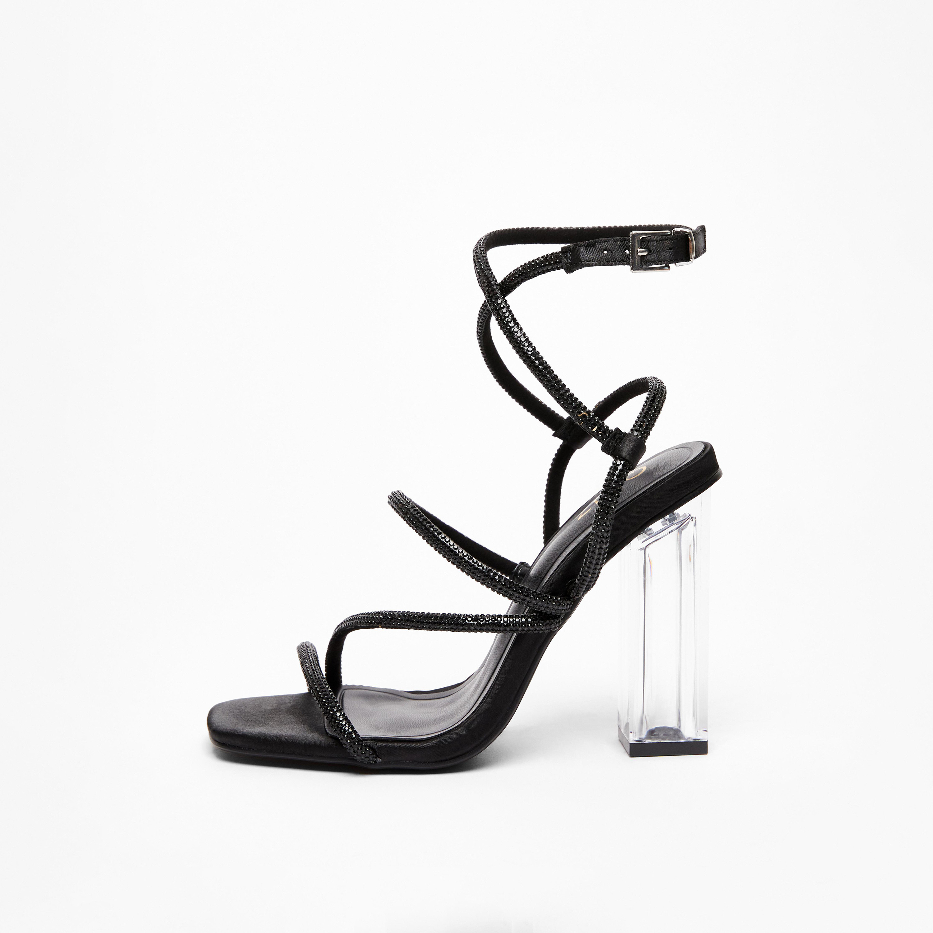 كويز- صندل نسائي حزام بإبزيم | 200797000-women-shoes-heels-image-5