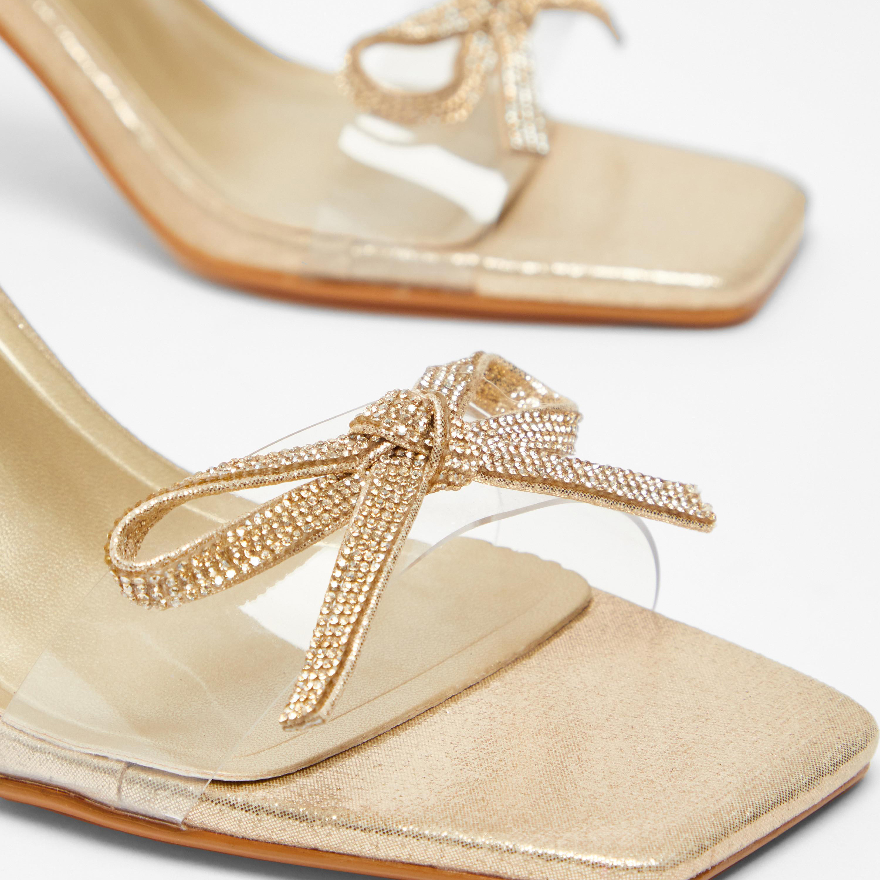 Quiz Women's Ankle Cross Strap Buckle Block Heel Sandals | 200798650-women-shoes-heels-image-3