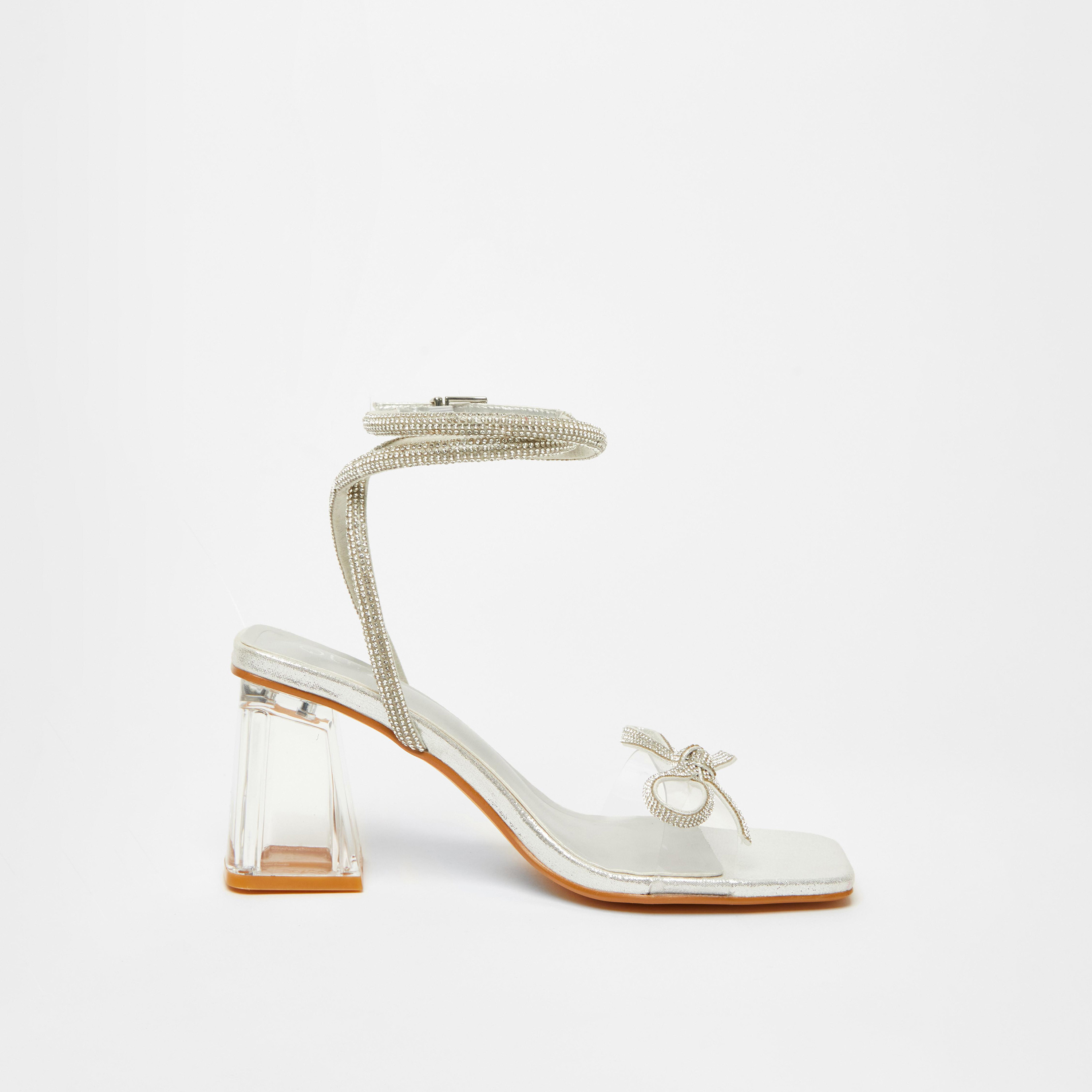 كويز- صندل نسائي حزام بإبزيم | 200799625-women-shoes-heels-image-4