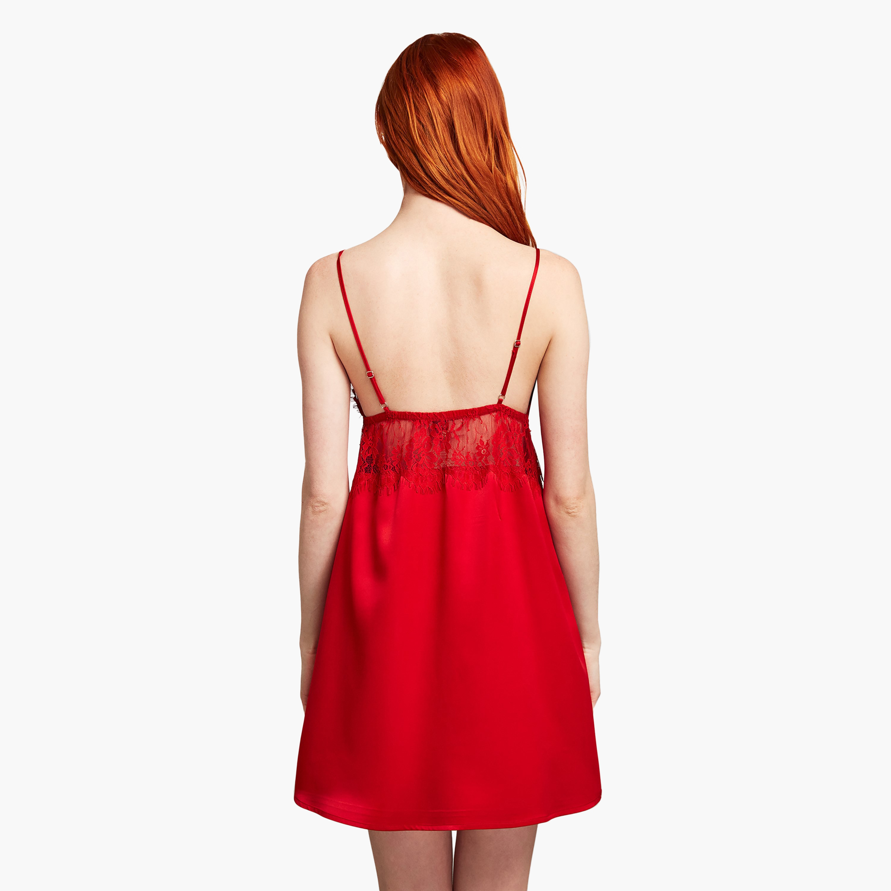 Penye Mood Robe Set with Lace Detail Shoulder Strap Robe and Women's Chemise-women-clothing-nightwear-pyjamas-longsets-image-4