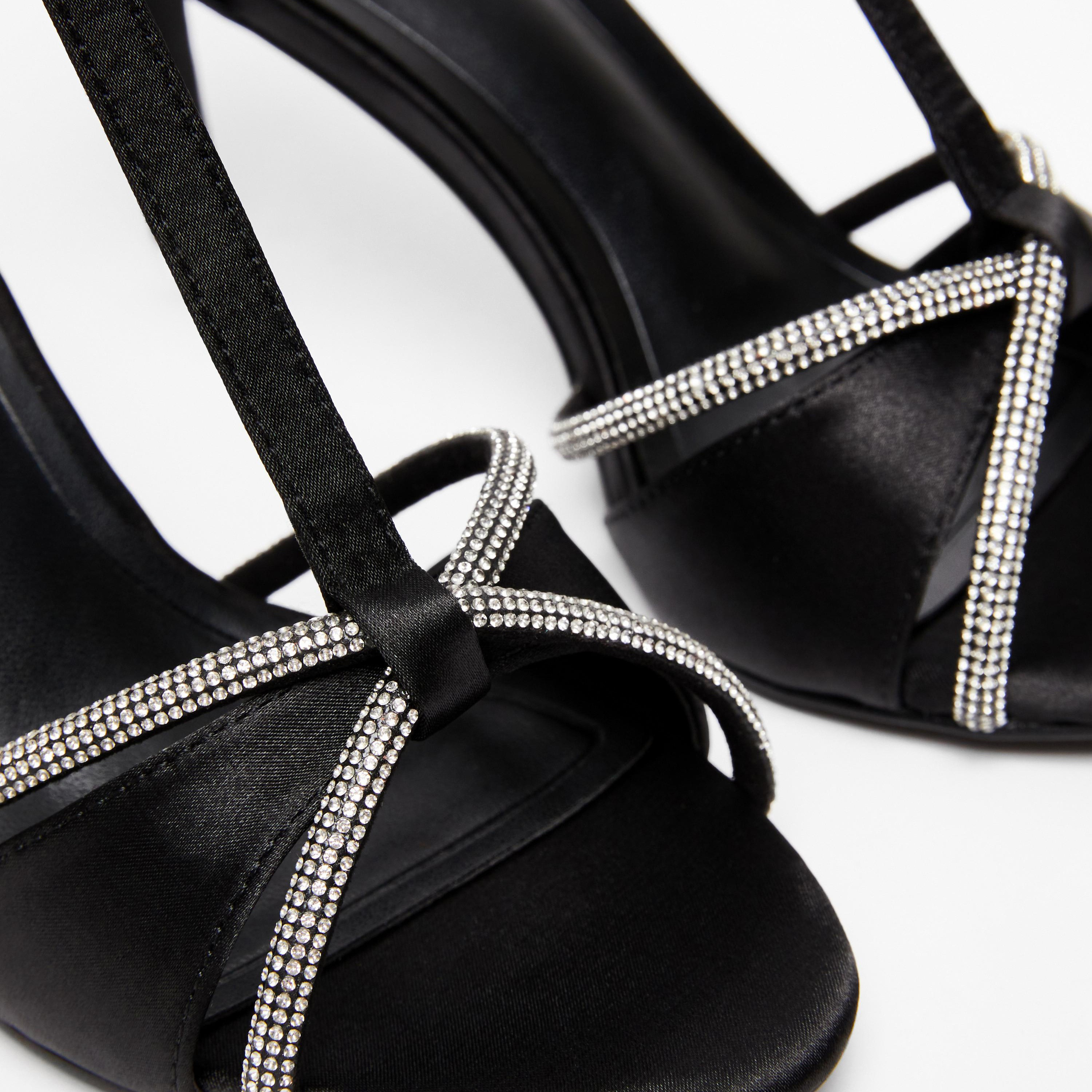 Quiz Women's Ankle Strap Buckle Stiletto Heels Sandal | 200801000-women-shoes-heels-image-3