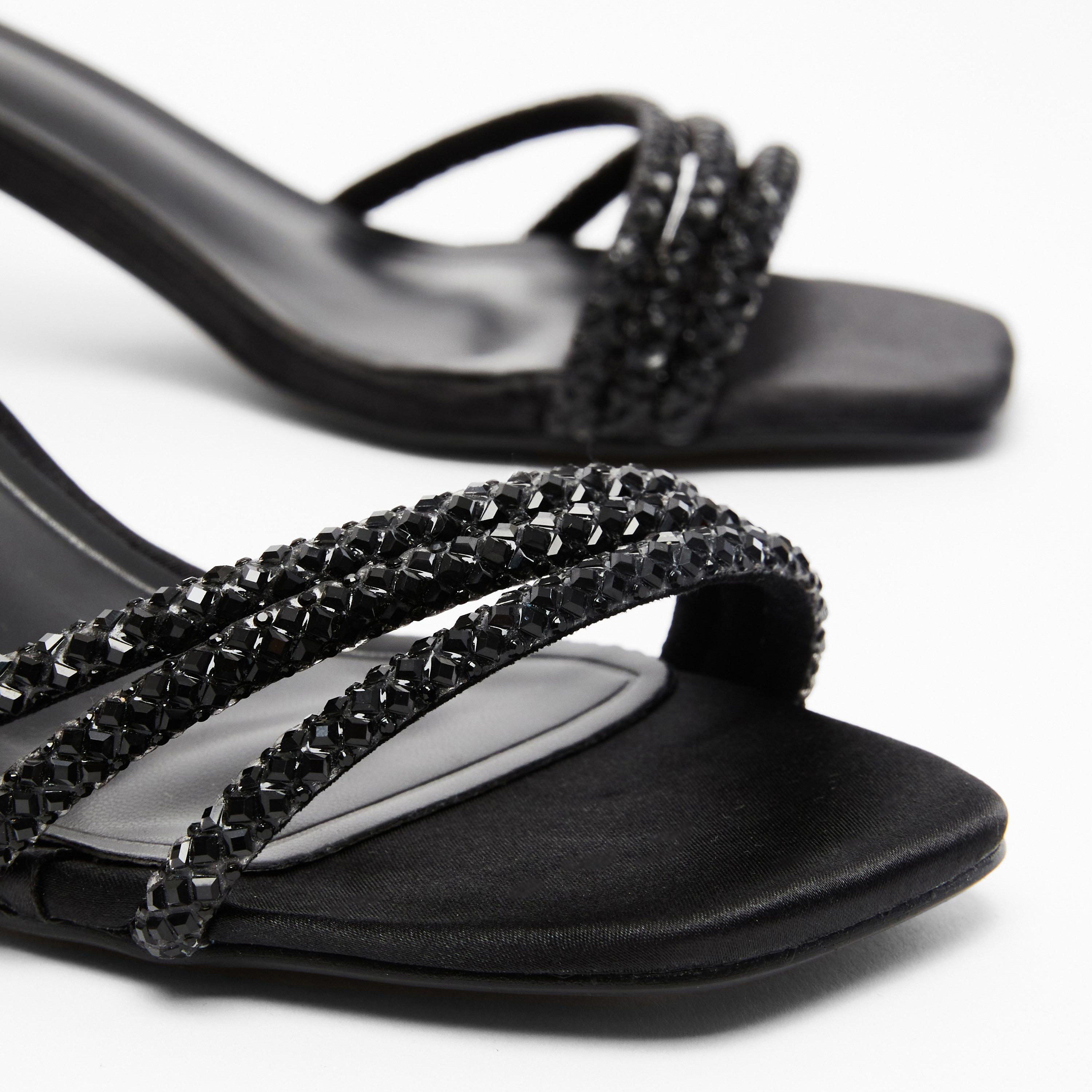 Quiz Women's Buckle Block Heel Strap Sandals | 200805000-women-shoes-heels-image-3