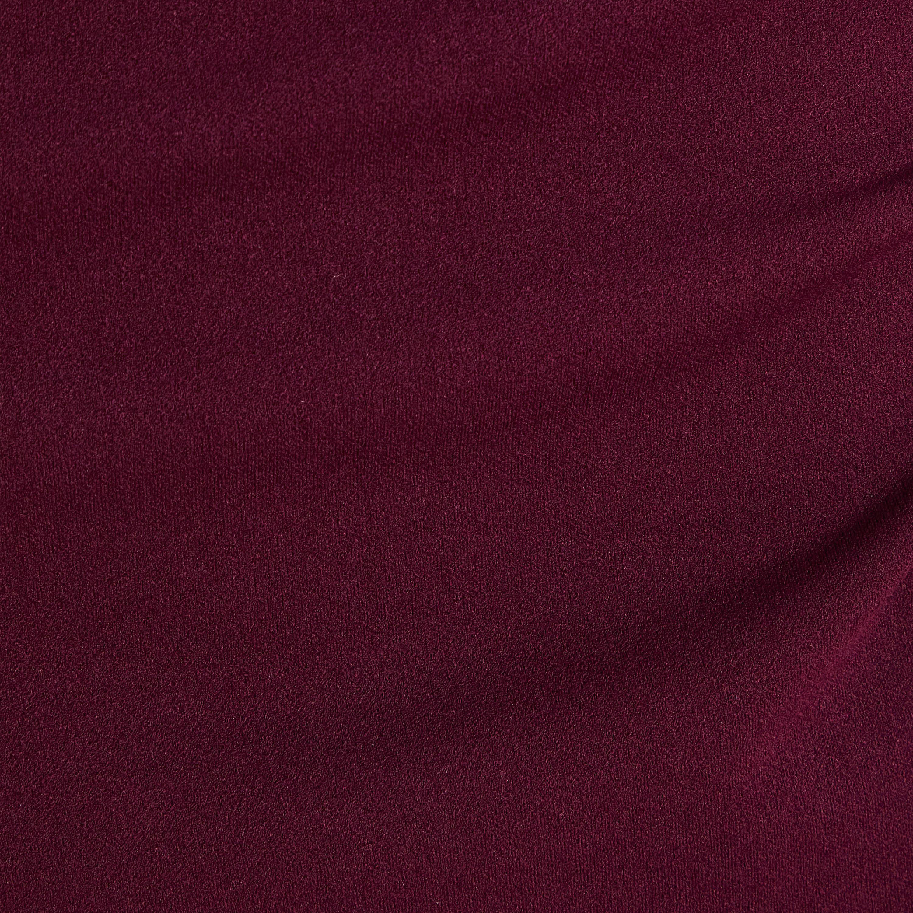 كويز- فستان سهرة ماكسي بقصّة باردو من قماش الكريب باللون الأرجواني-women-clothing-dresses-image-4
