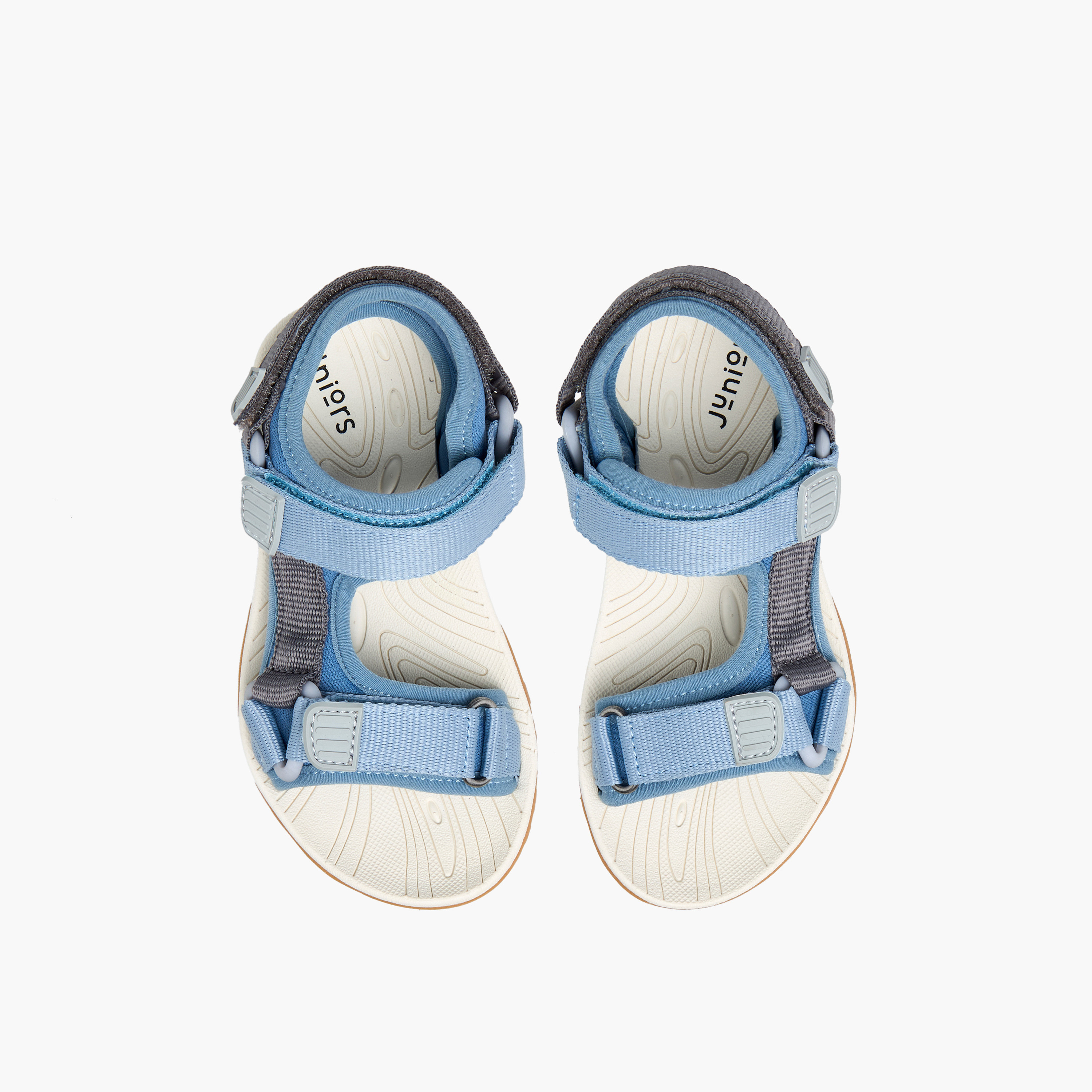Juniors Boys Hook & Loop Floaters-boys-shoes-sandals-image-1