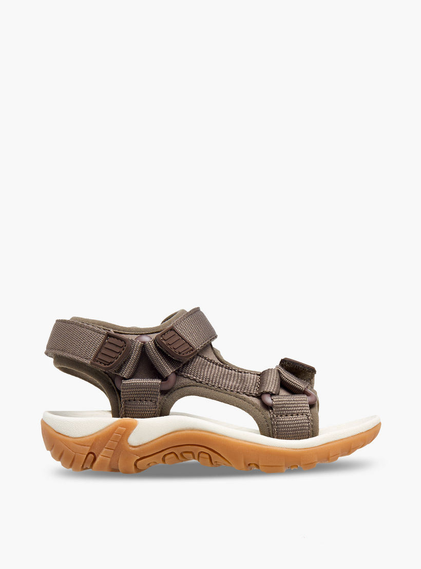 صندل بكعب سميك وشريط إغلاق للأولاد من جونيورز-boys-shoes-sandals-image-3