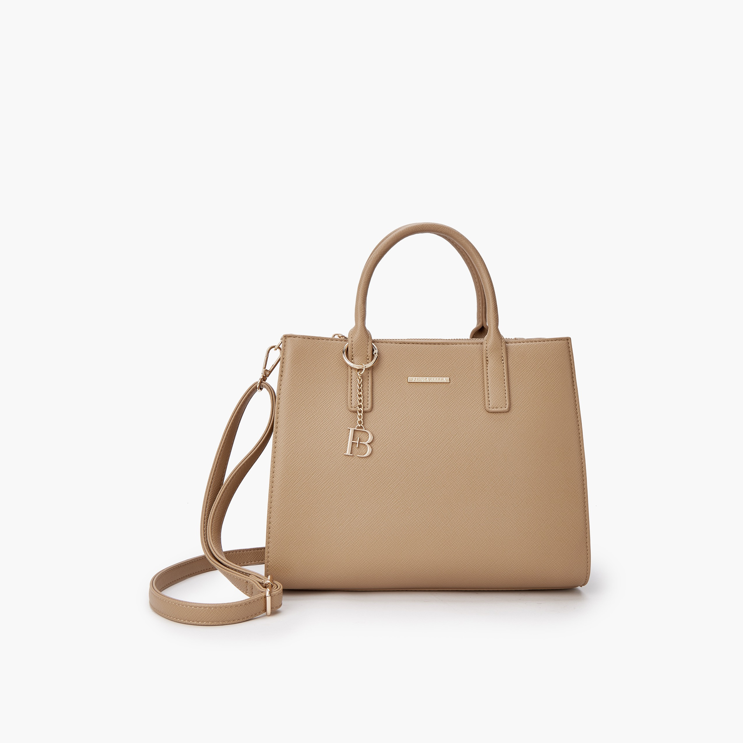 Flora Bella Solid Tote Bag with Detachable Strap-women-bagsandwallets-handbags-image-1