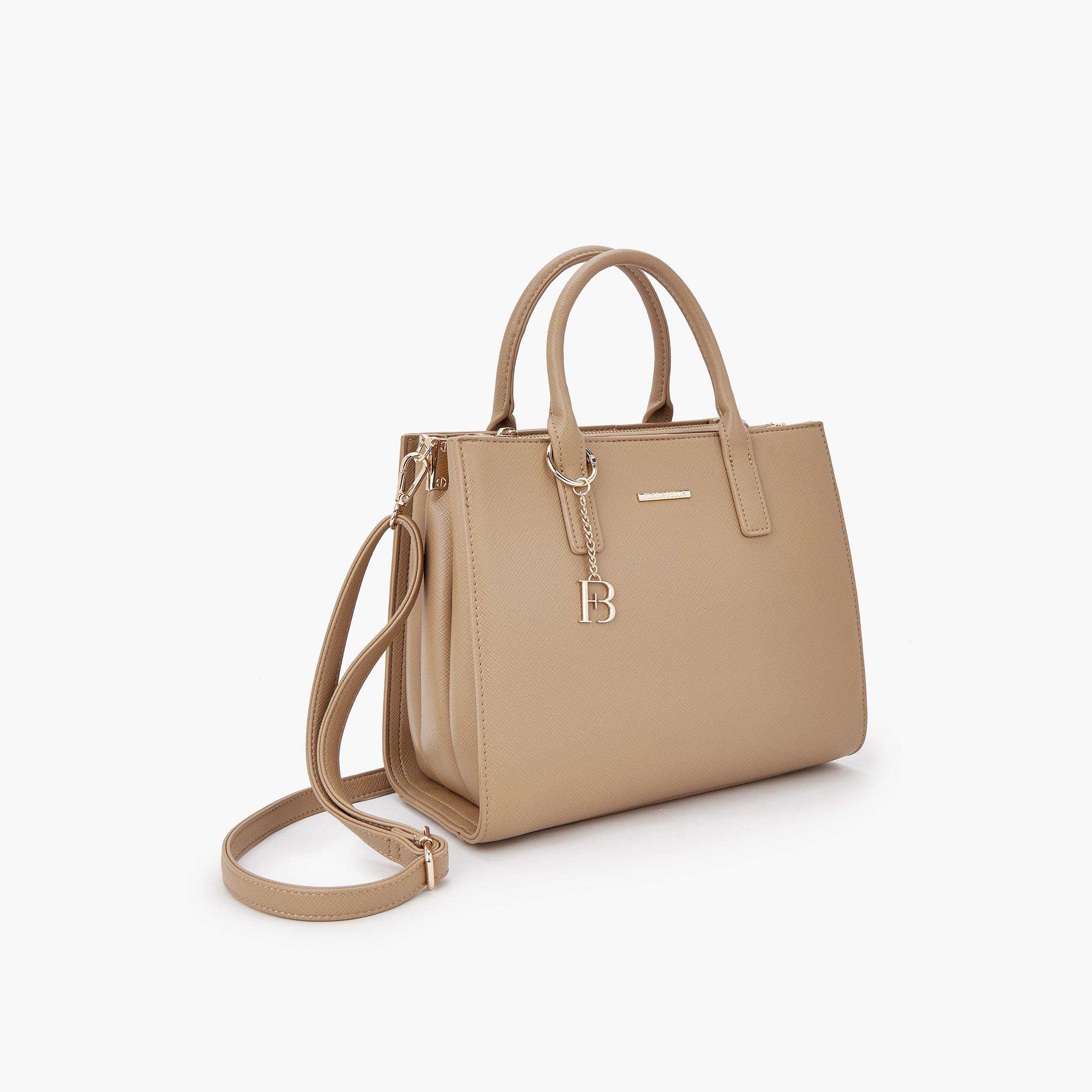 Flora Bella Solid Tote Bag with Detachable Strap-women-bagsandwallets-handbags-image-3