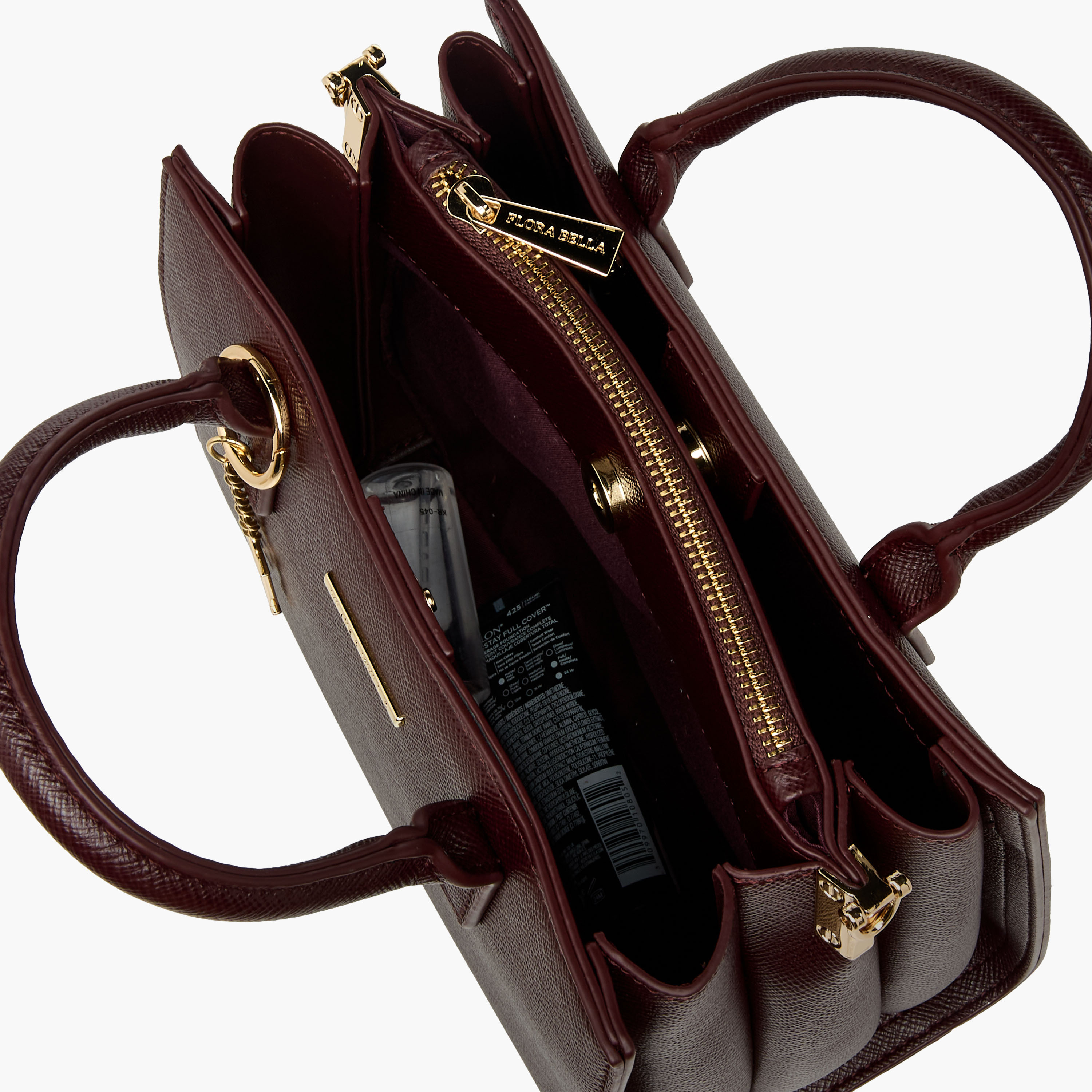 Flora Bella Solid Tote Bag with Double Handle-women-bagsandwallets-handbags-image-7