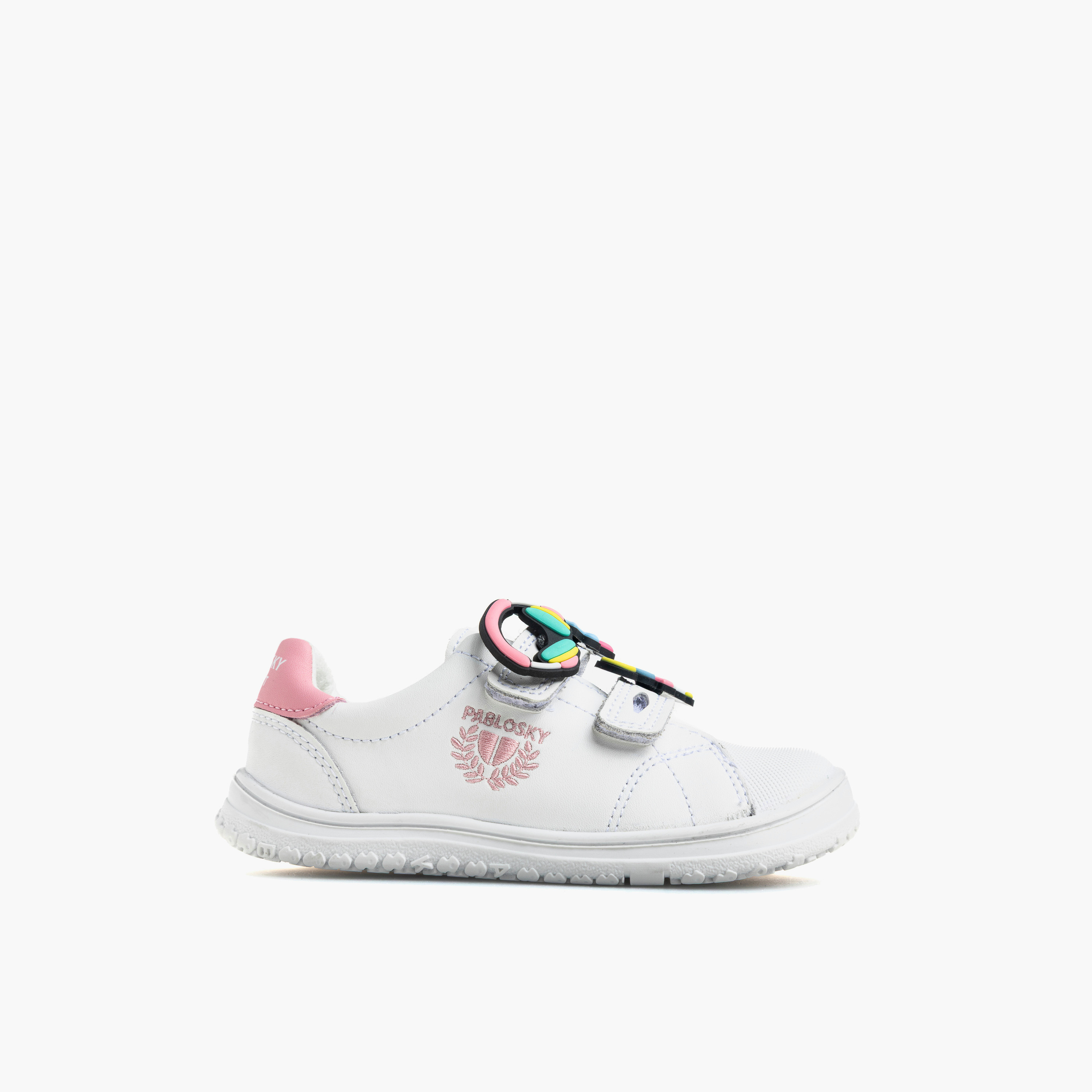 Pablosky Girls Music Applique Sneakers-girls-shoes-sneakers-image-1