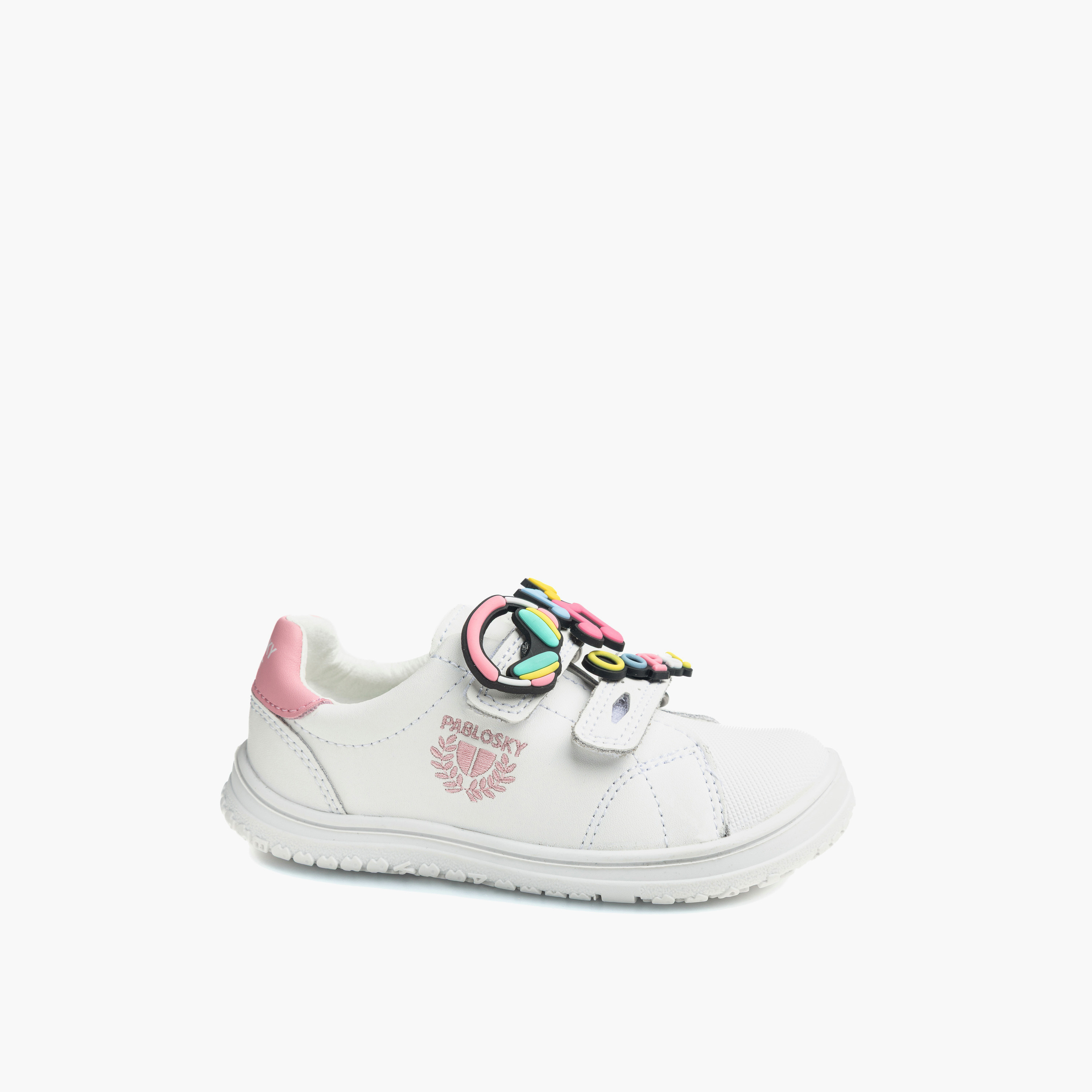 Pablosky Girls Music Applique Sneakers-girls-shoes-sneakers-image-7