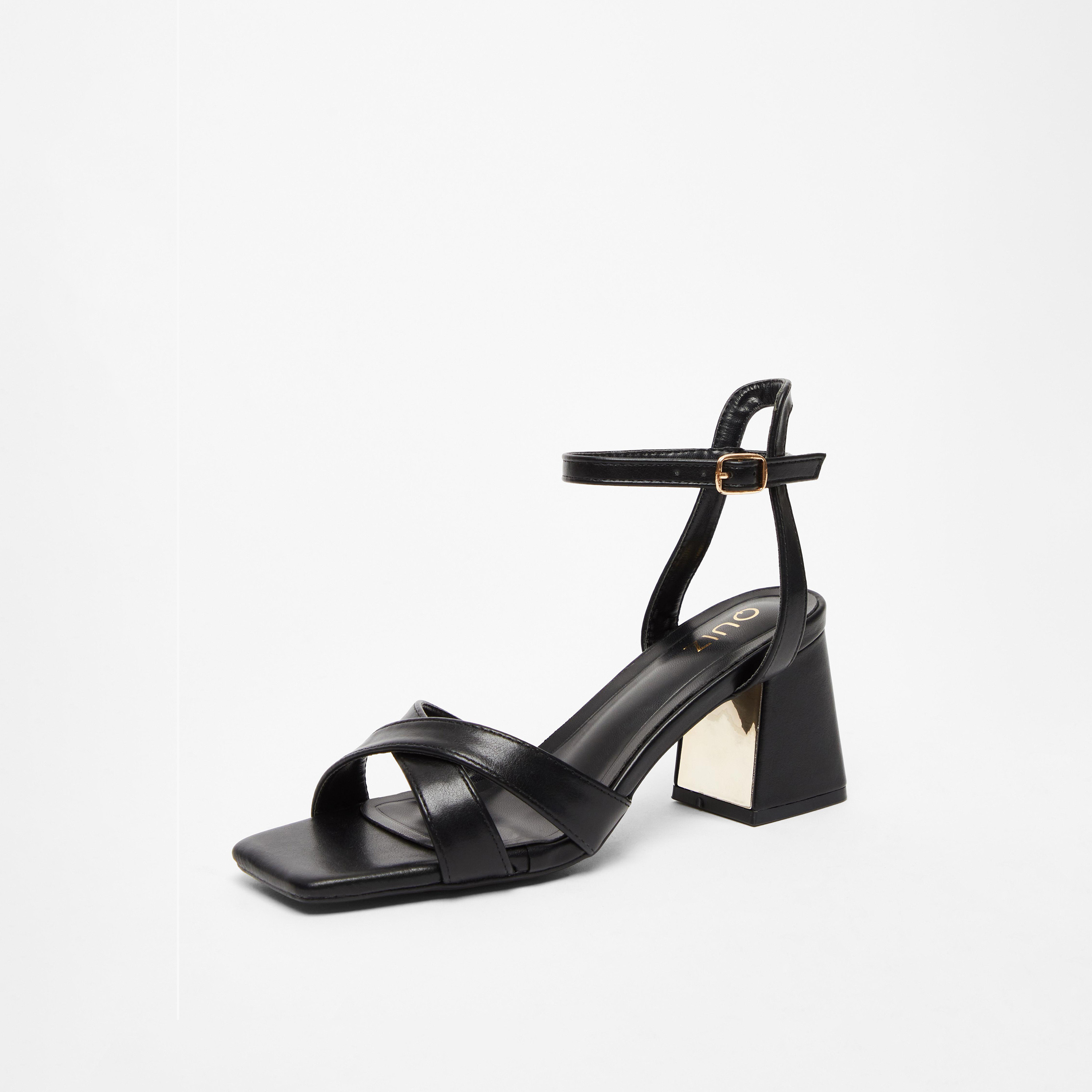 Quiz Women's Ankle Strap Block Heel Strap Sandals | 201044000-women-shoes-heels-image-1
