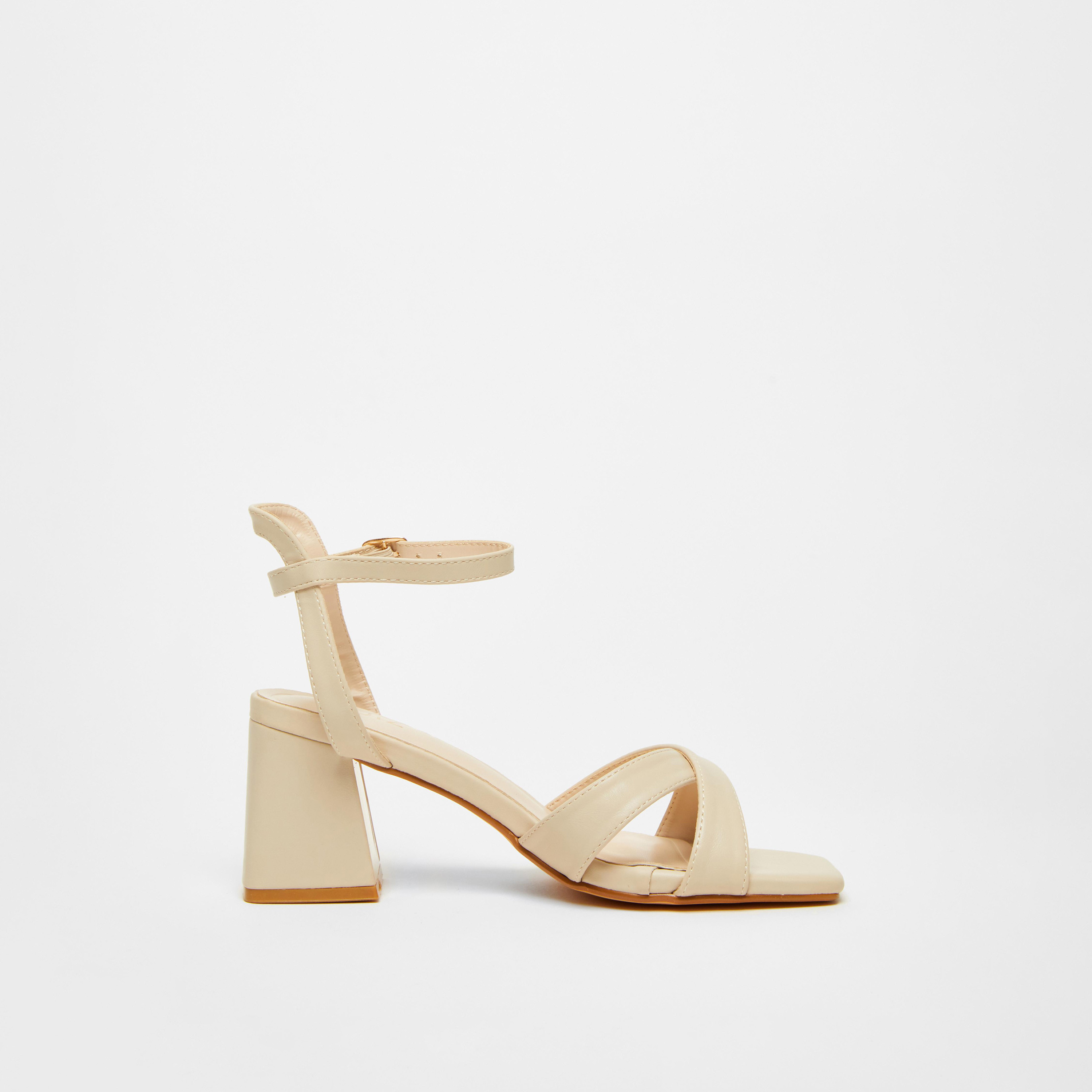 كويز- صندل نسائي حزام بإبزيم | 201045354-women-shoes-heels-image-4