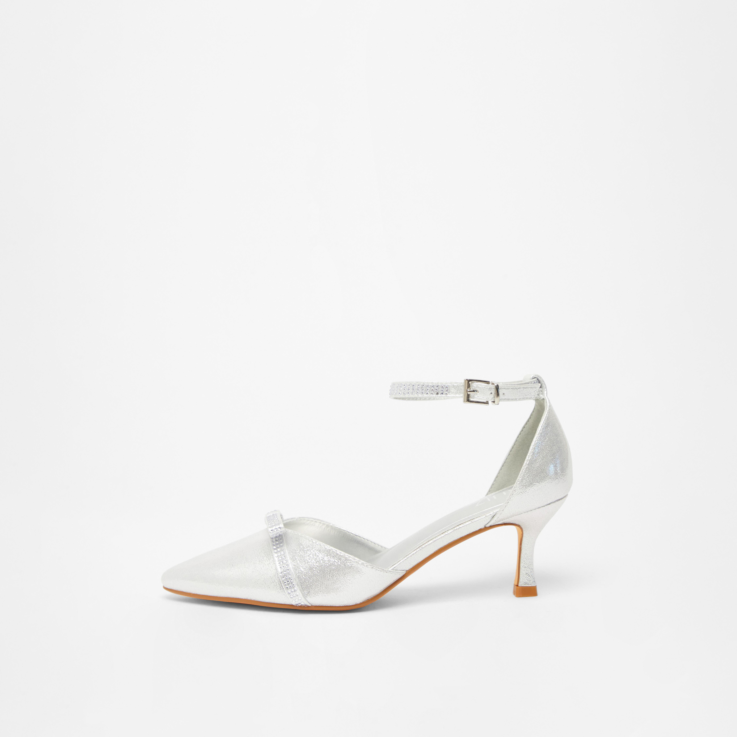 كويز- صندل نسائي بكعب صغير وحزام بإبزيم | 201052625-women-shoes-heels-image-5