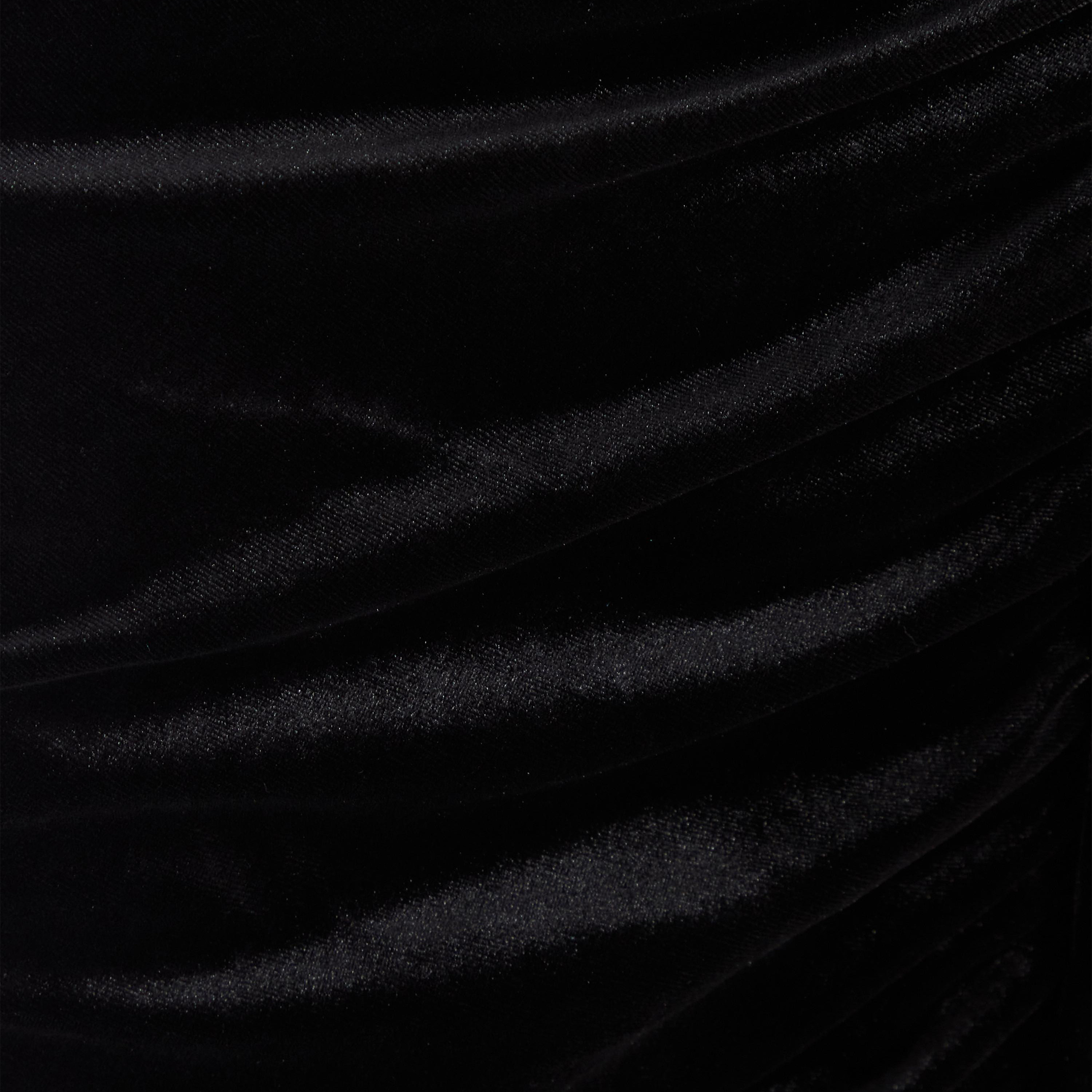 Quiz Black Velvet Wrap Ruched Midi Evening Dress-women-clothing-dresses-image-4